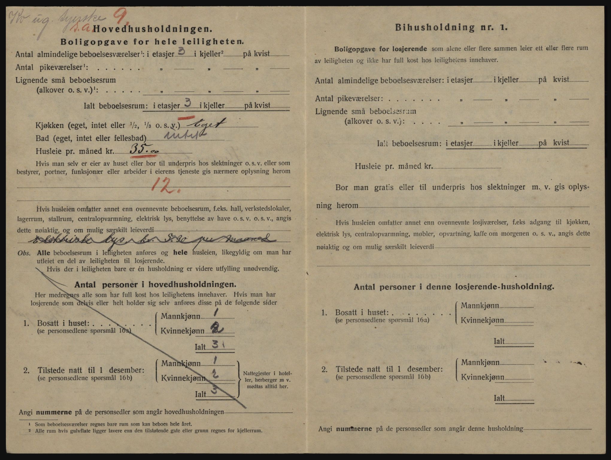 SAO, 1920 census for Drøbak, 1920, p. 838