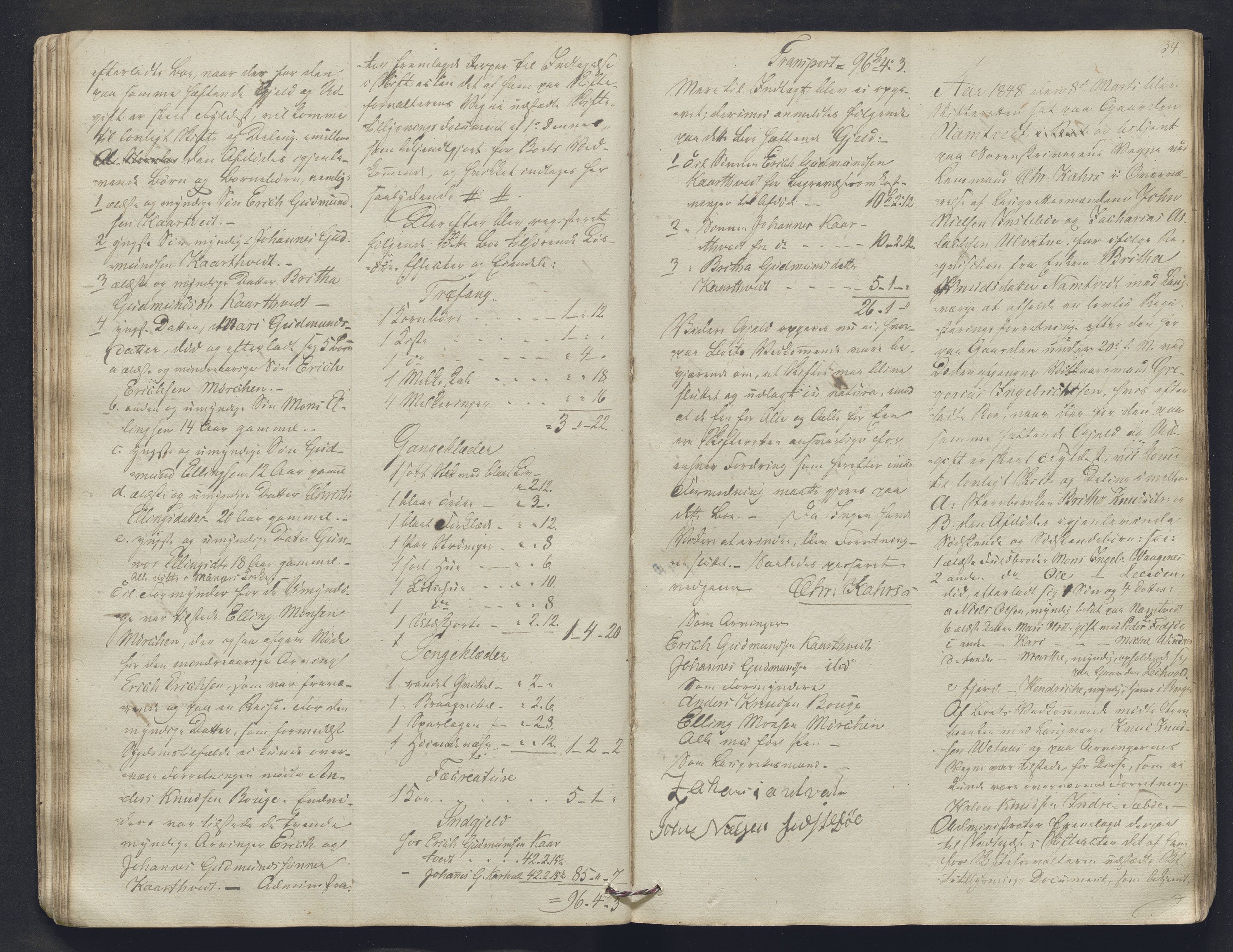 Nordhordland sorenskrivar, SAB/A-2901/1/H/Hb/L0017: Registreringsprotokollar, 1846-1852, p. 34