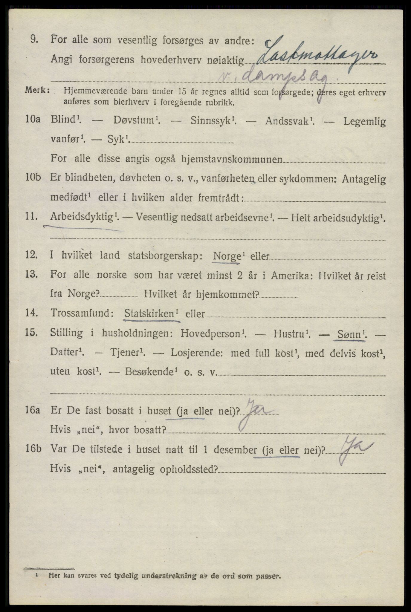 SAO, 1920 census for Oppegård, 1920, p. 4682