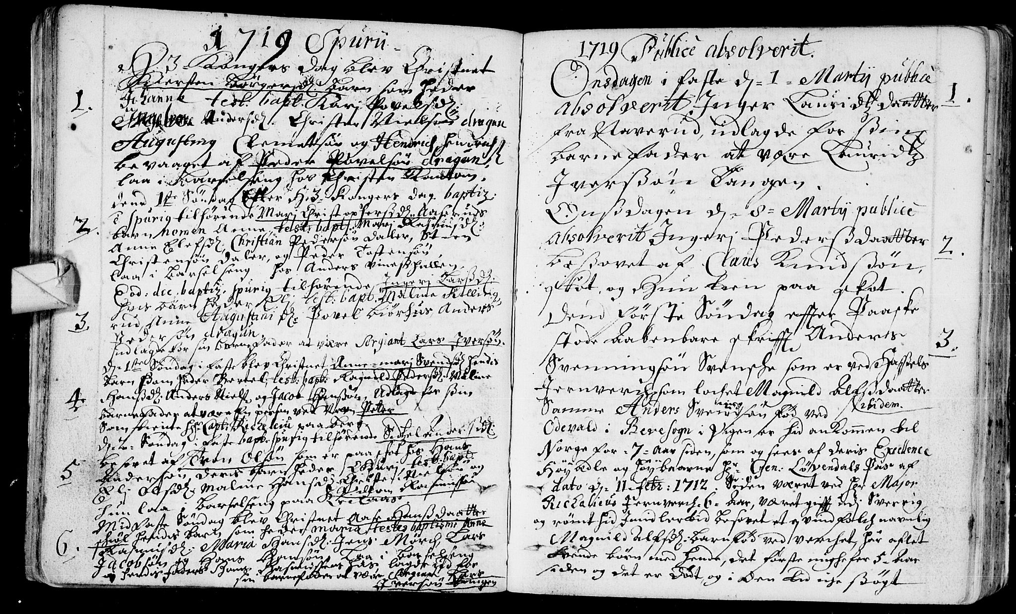 Eiker kirkebøker, AV/SAKO-A-4/F/Fa/L0004: Parish register (official) no. I 4, 1705-1763