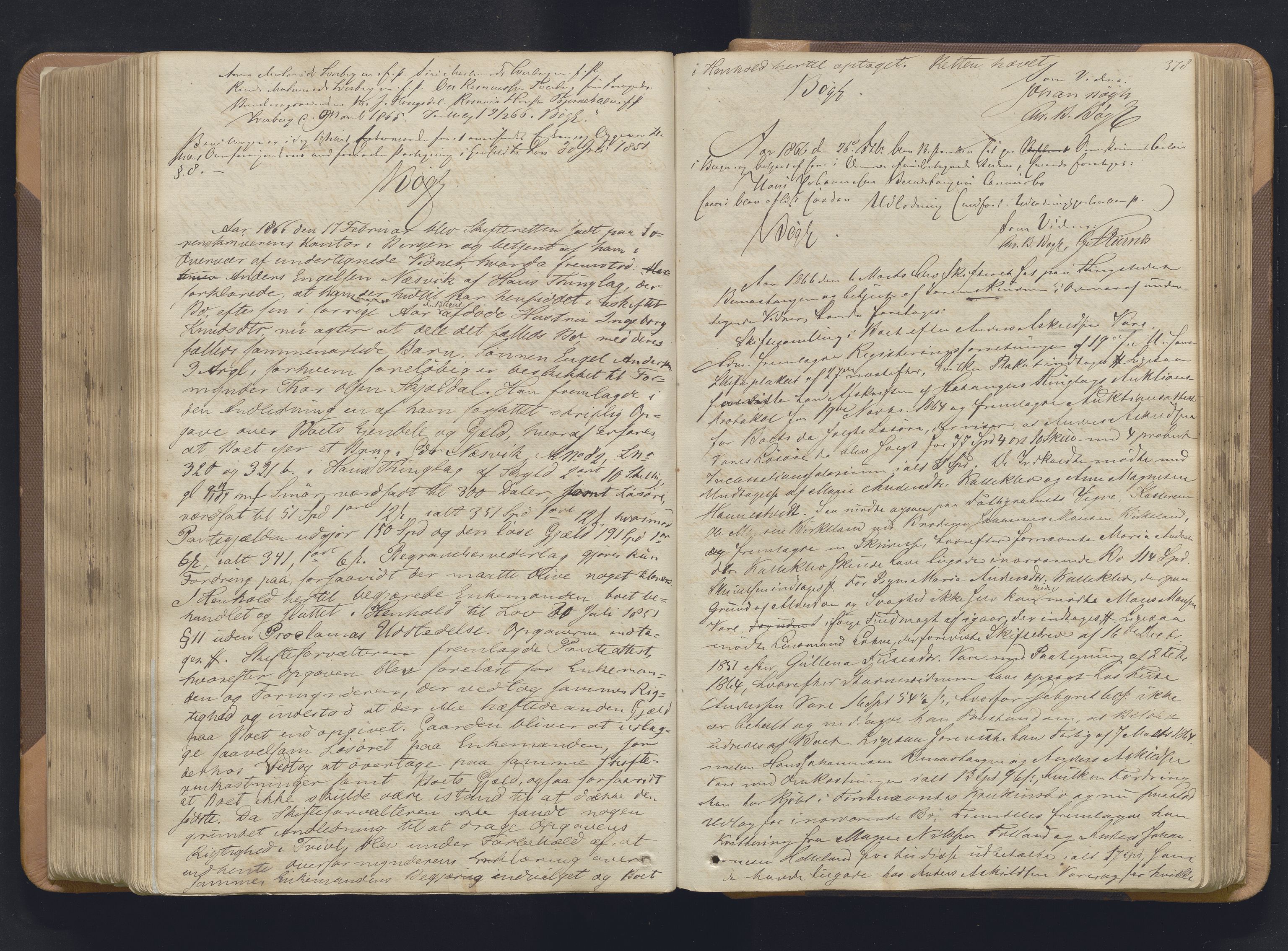Nordhordland sorenskrivar, AV/SAB-A-2901/1/H/Hc/L0001: Skifteforhandlingsprotokollar, 1851-1871, p. 378