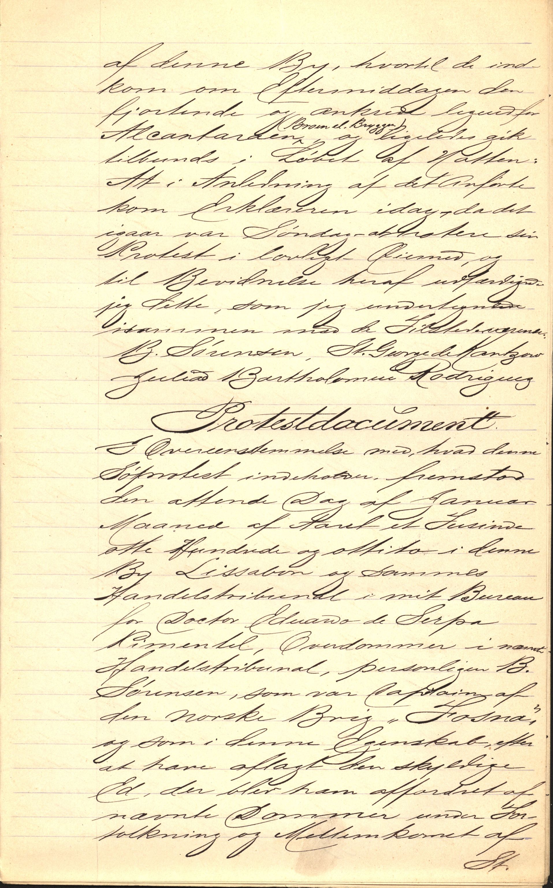 Pa 63 - Østlandske skibsassuranceforening, VEMU/A-1079/G/Ga/L0014/0010: Havaridokumenter / Solveig, Spes & Fides, Framnes, Fosna, 1882, p. 23