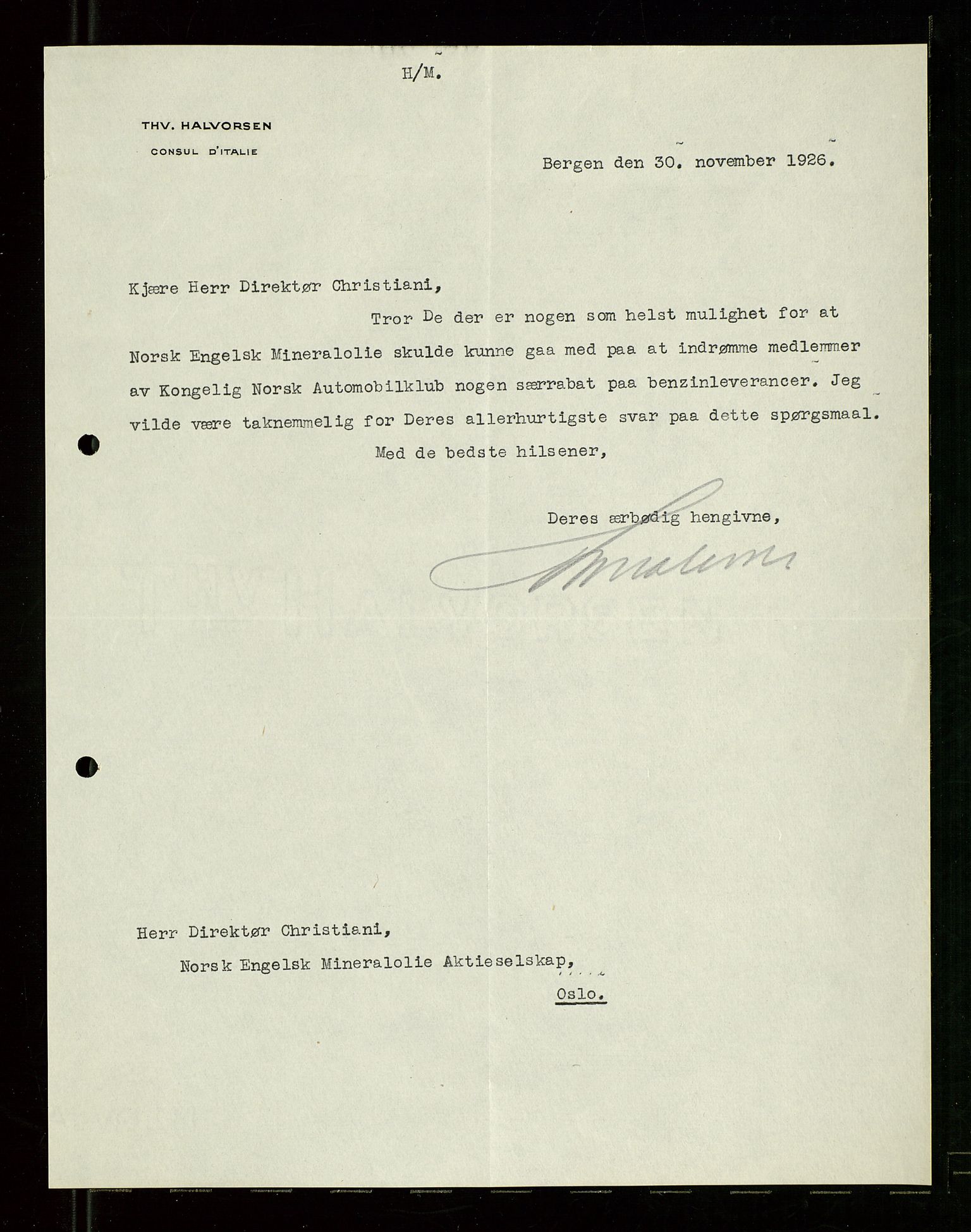 Pa 1521 - A/S Norske Shell, AV/SAST-A-101915/E/Ea/Eaa/L0024: Sjefskorrespondanse, 1926, p. 417