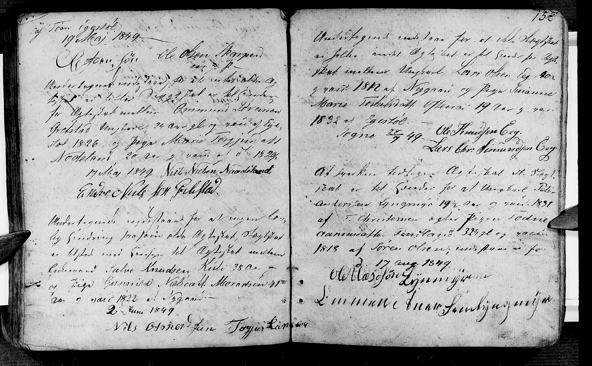 Søgne sokneprestkontor, SAK/1111-0037/F/Fa/Fab/L0007: Parish register (official) no. A 7, 1791-1851, p. 156