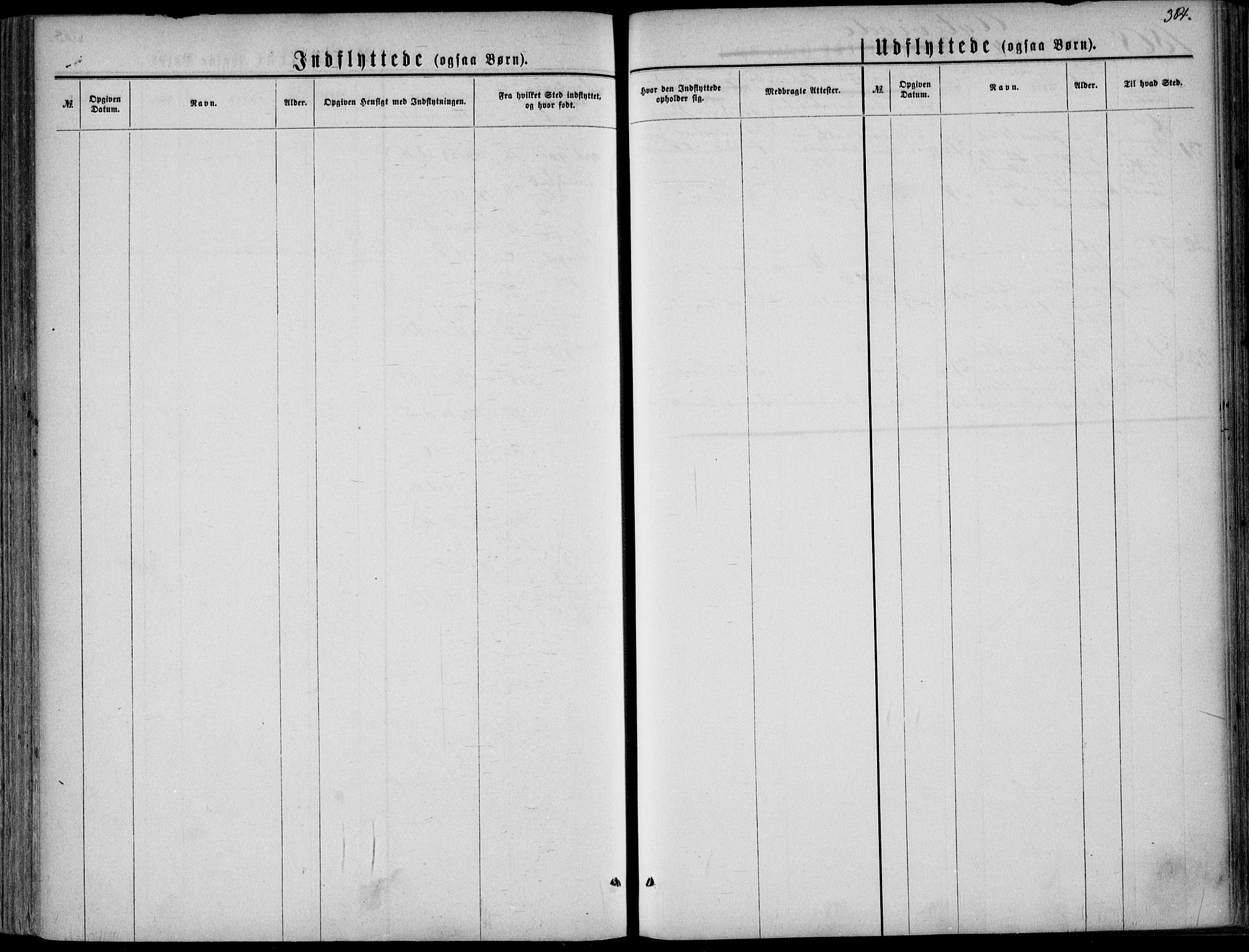 Hedrum kirkebøker, AV/SAKO-A-344/F/Fa/L0007: Parish register (official) no. I 7, 1857-1868, p. 384