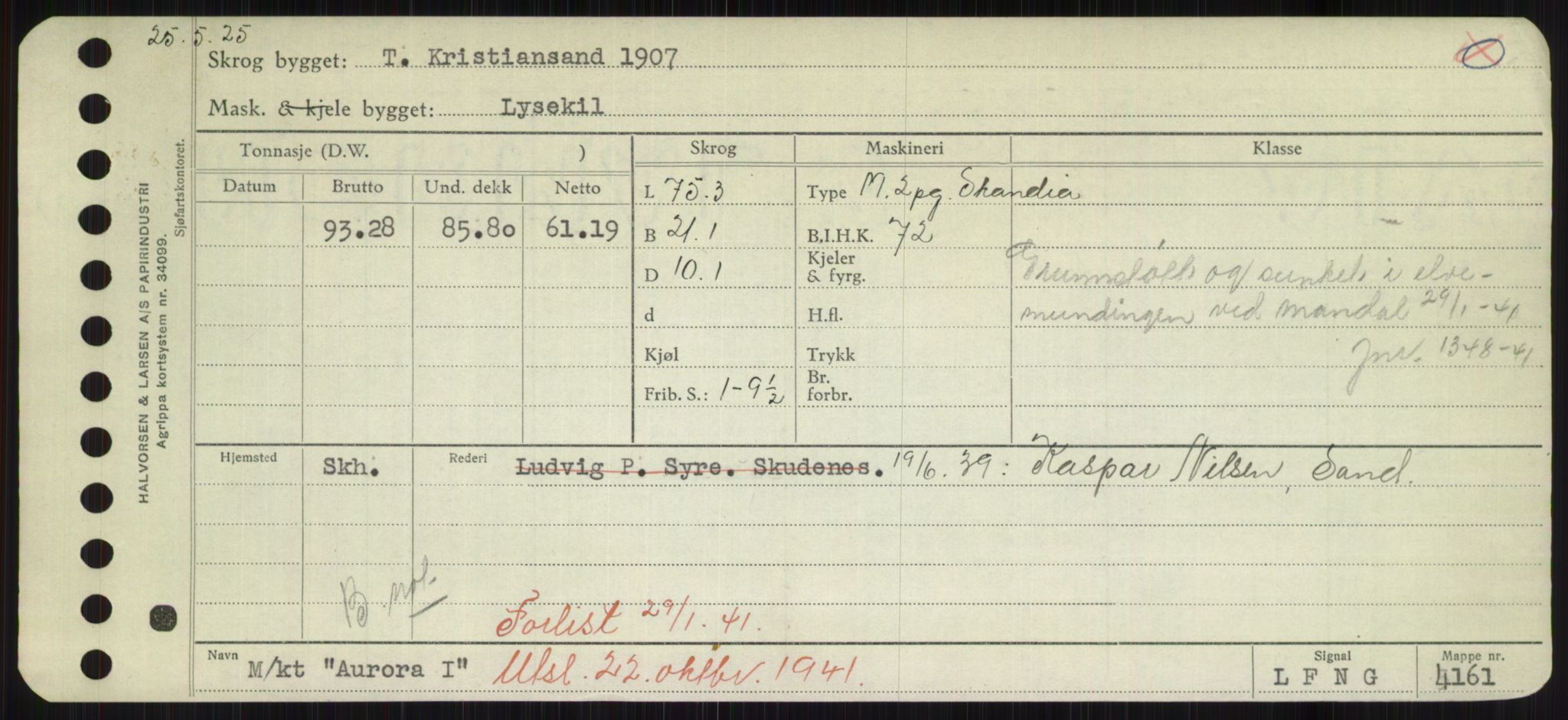 Sjøfartsdirektoratet med forløpere, Skipsmålingen, AV/RA-S-1627/H/Hd/L0002: Fartøy, Apa-Axe, p. 459