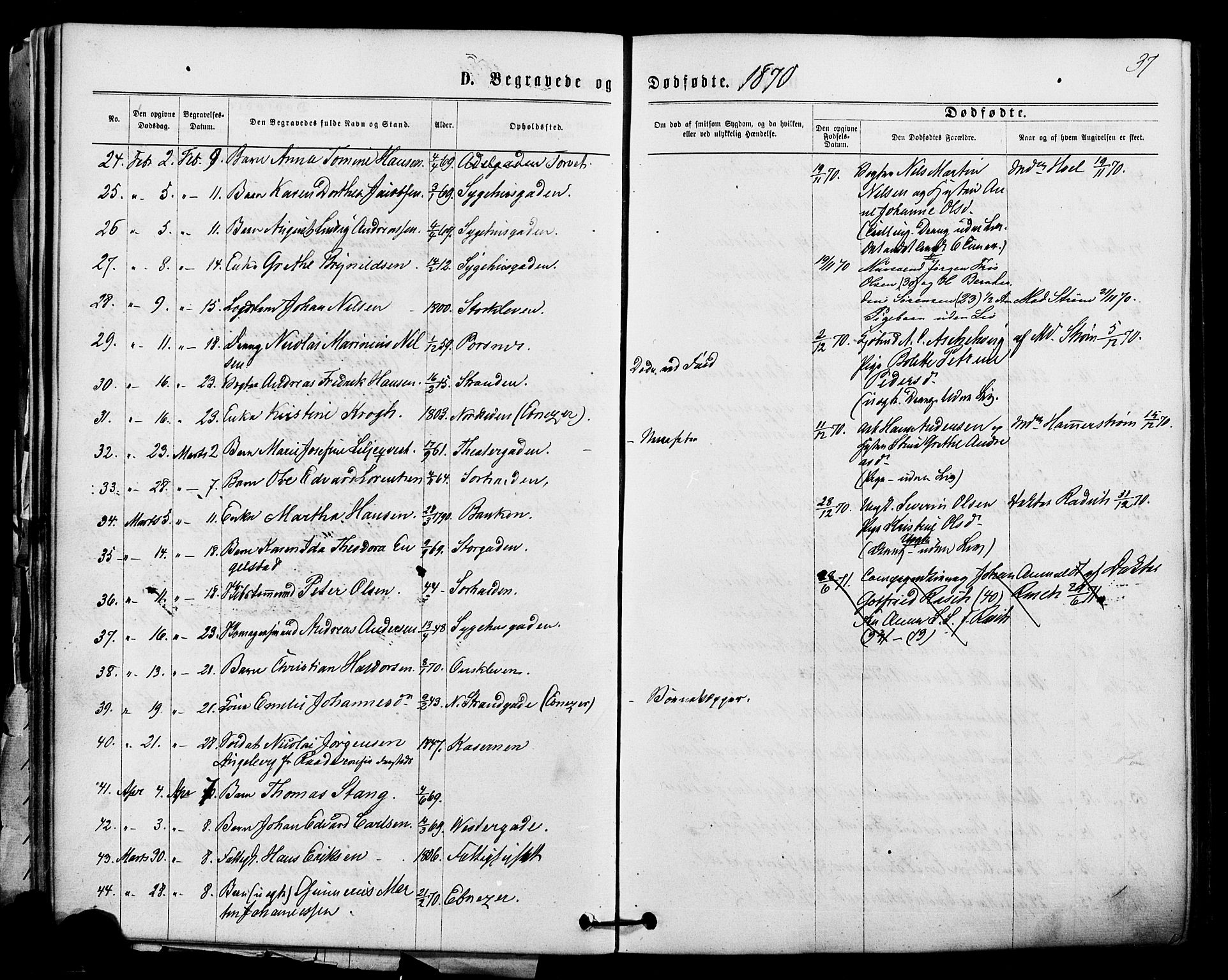 Halden prestekontor Kirkebøker, AV/SAO-A-10909/F/Fa/L0010: Parish register (official) no. I 10, 1866-1877, p. 37