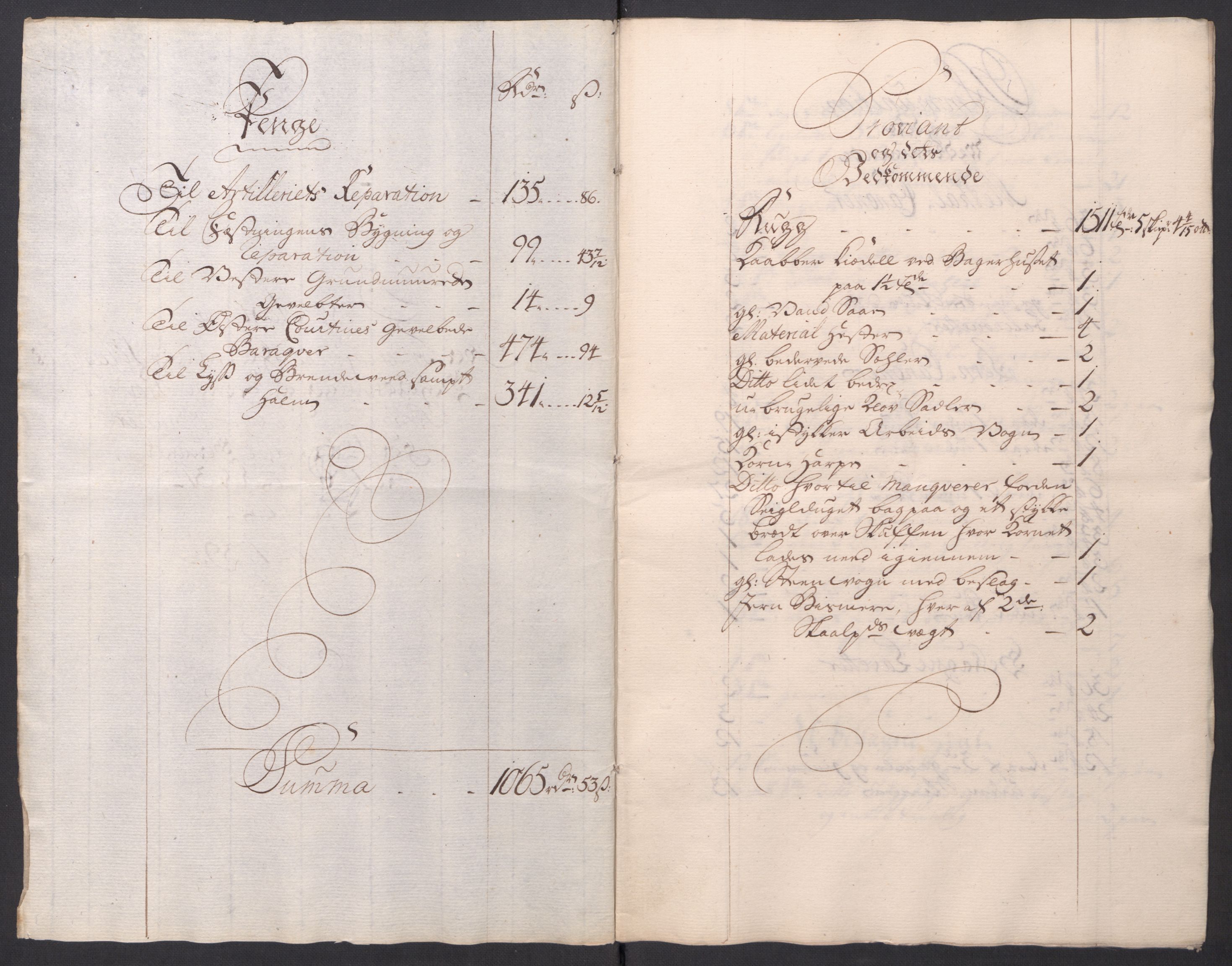 Kommanderende general (KG I) med Det norske krigsdirektorium, AV/RA-EA-5419/D/L0154: Fredriksten festning: Brev, inventarfortegnelser og regnskapsekstrakter, 1730-1739, p. 731