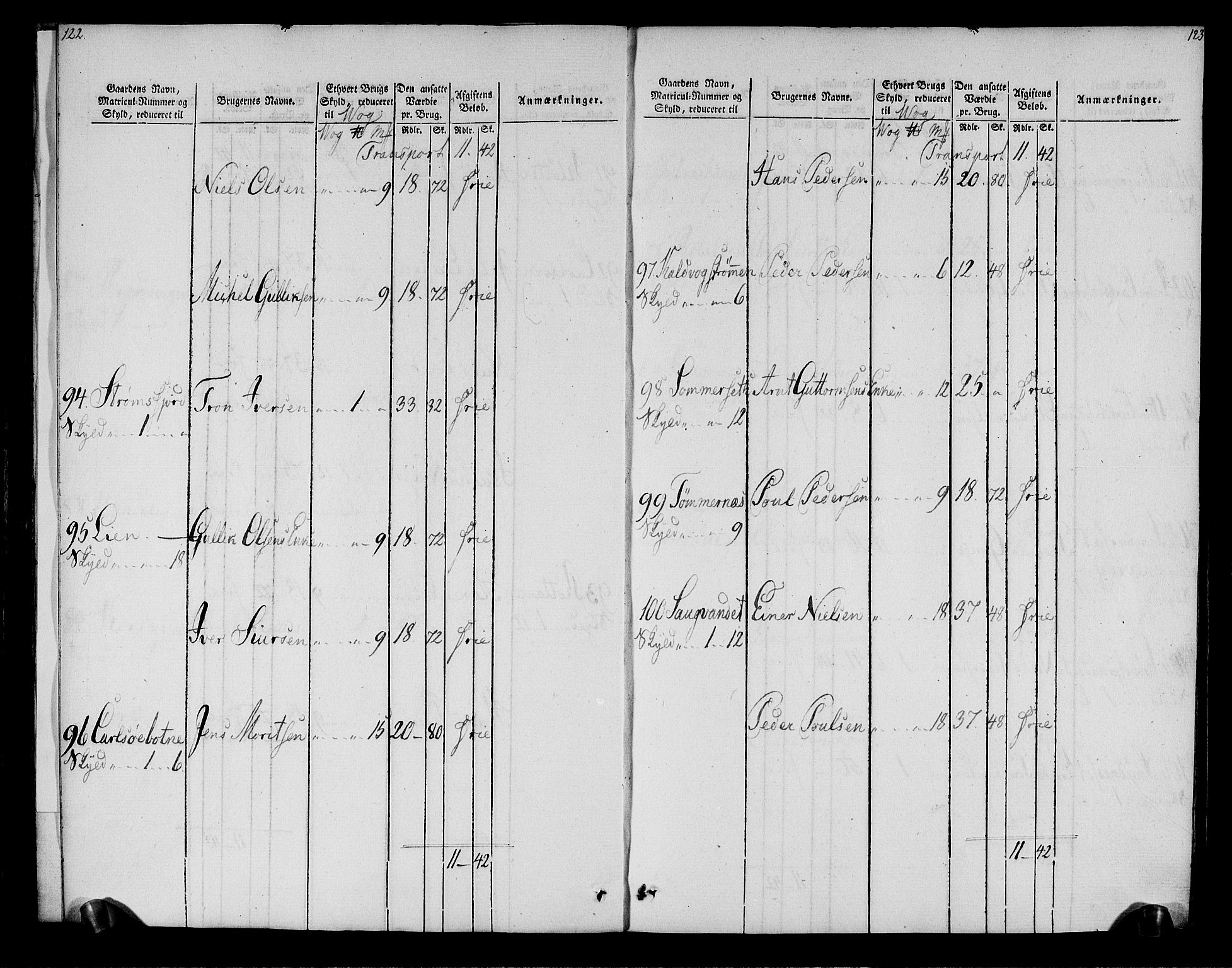 Rentekammeret inntil 1814, Realistisk ordnet avdeling, RA/EA-4070/N/Ne/Nea/L0161: Salten fogderi. Oppebørselsregister, 1803-1804, p. 63