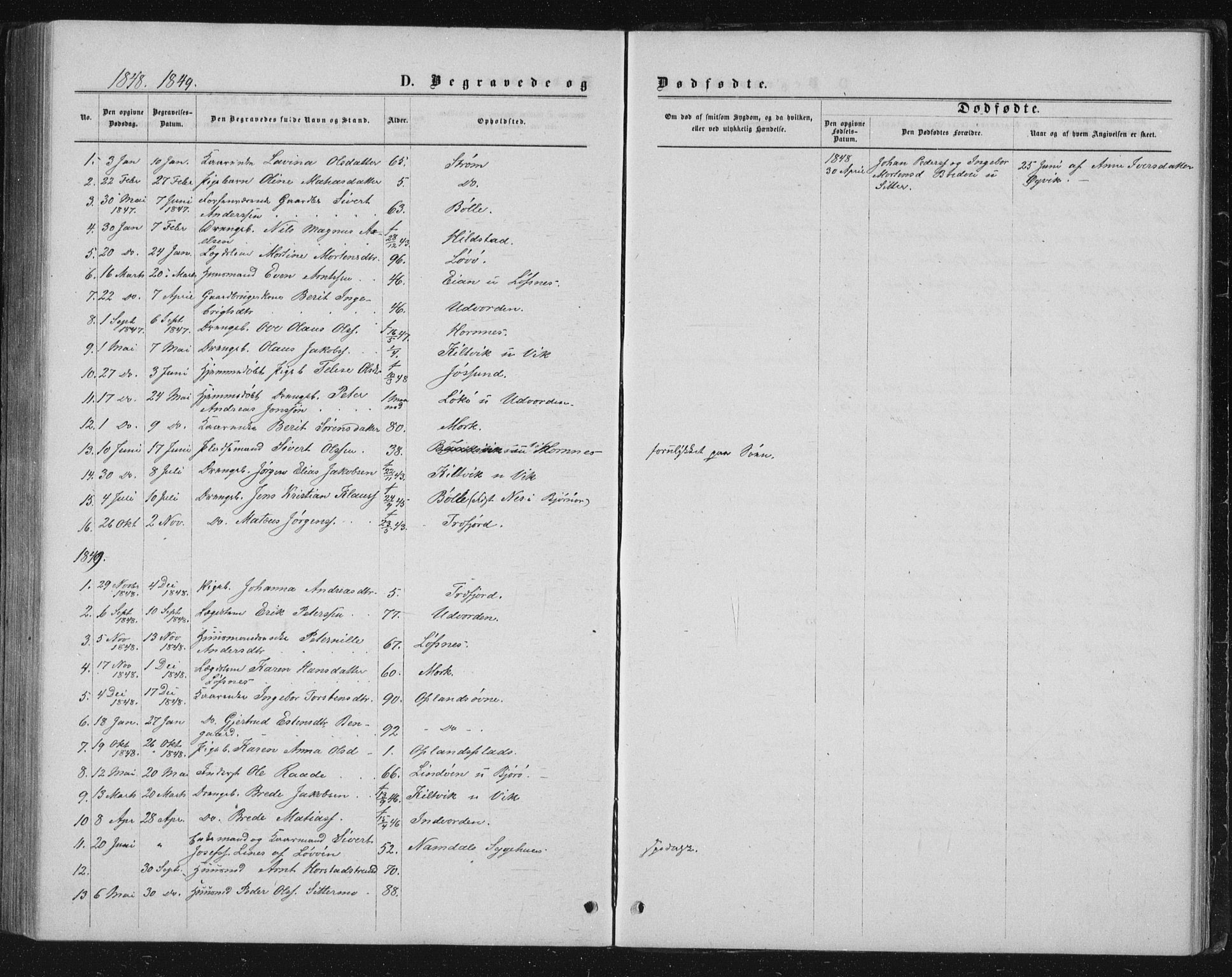 Ministerialprotokoller, klokkerbøker og fødselsregistre - Nord-Trøndelag, AV/SAT-A-1458/771/L0595: Parish register (official) no. 771A02, 1840-1869