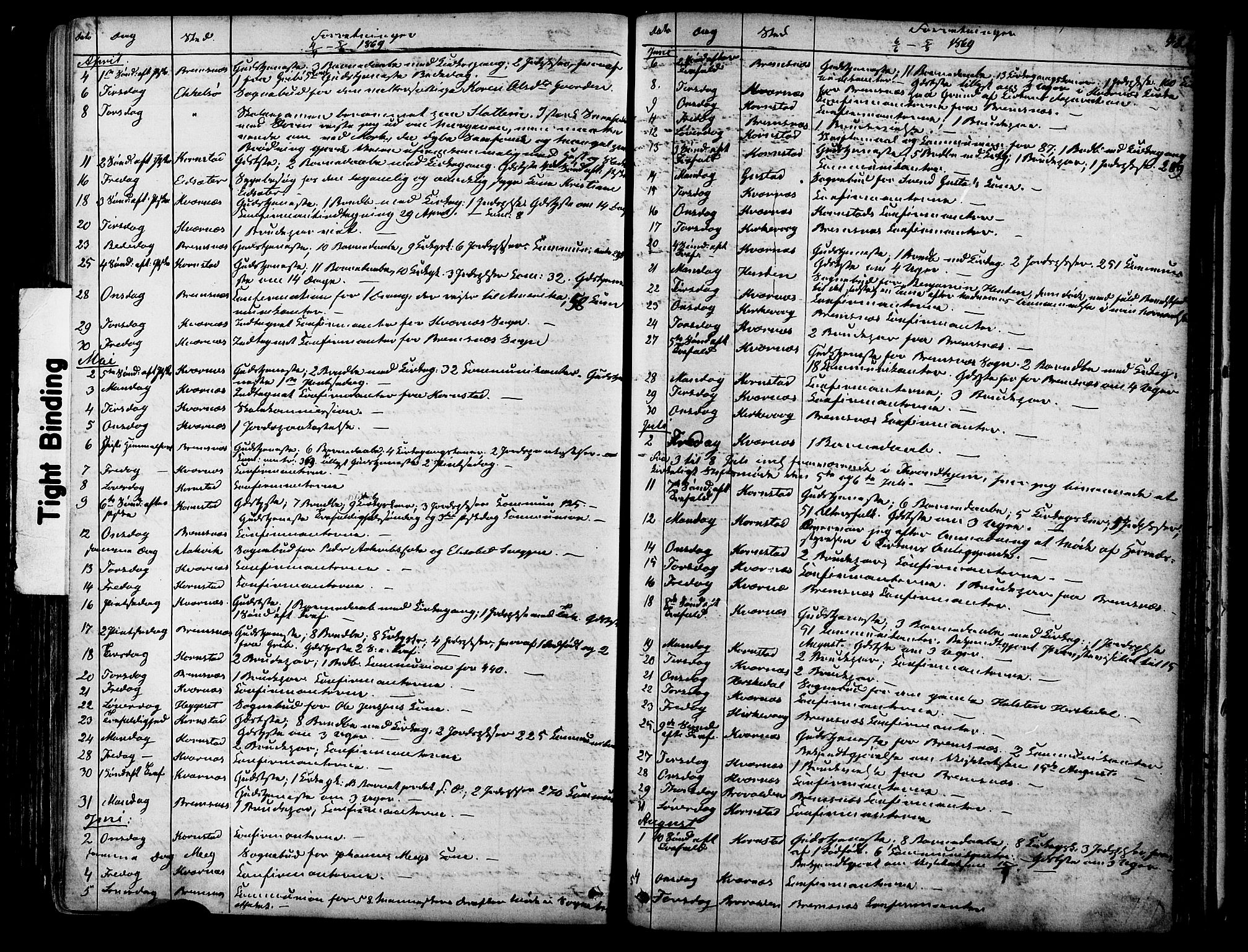 Ministerialprotokoller, klokkerbøker og fødselsregistre - Møre og Romsdal, SAT/A-1454/568/L0805: Parish register (official) no. 568A12 /1, 1869-1884, p. 482