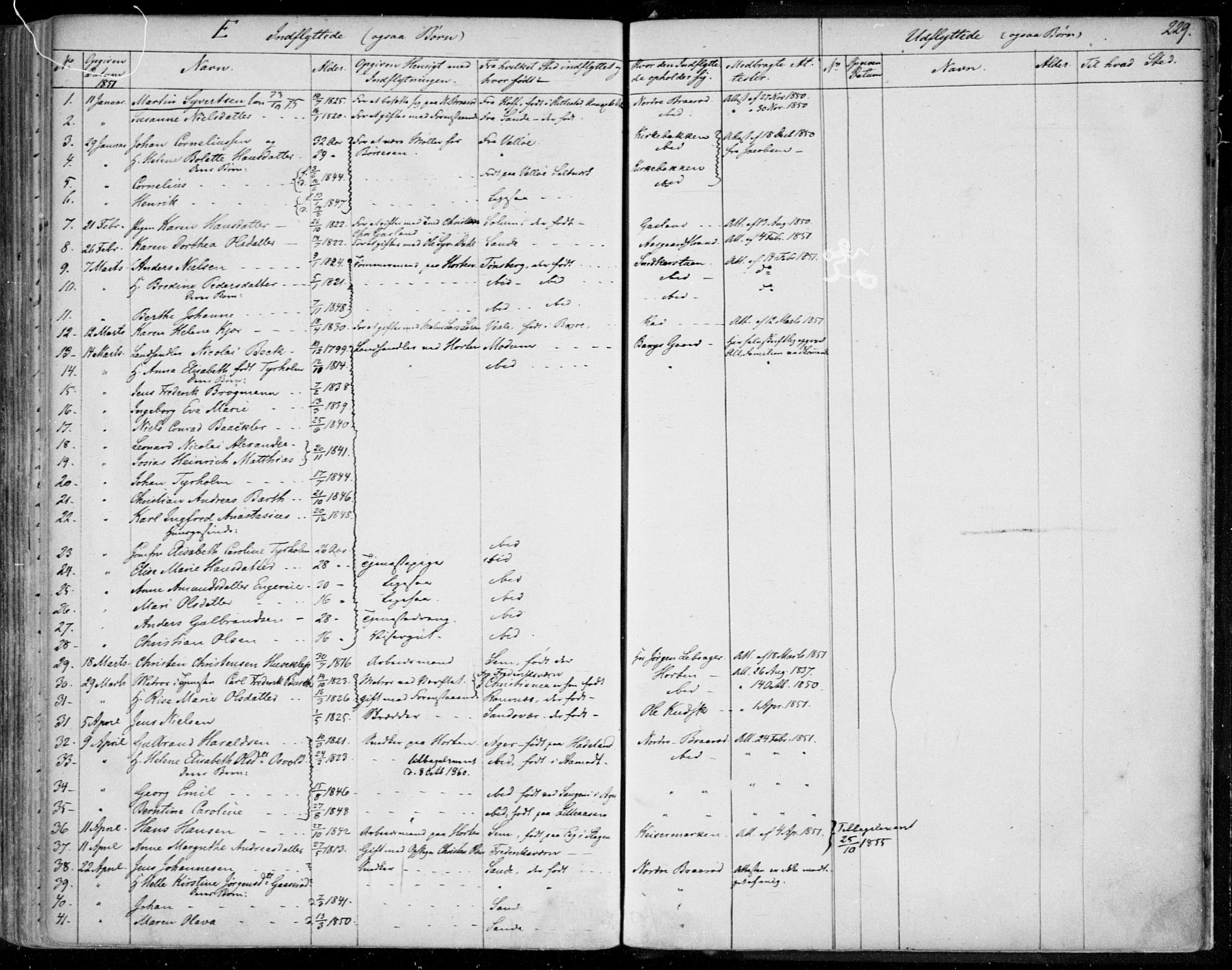 Borre kirkebøker, AV/SAKO-A-338/F/Fa/L0005: Parish register (official) no. I 5, 1845-1851, p. 229