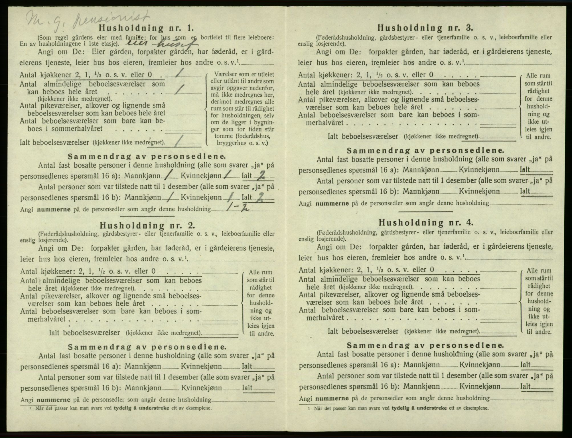 SAB, 1920 census for Sveio, 1920, p. 515