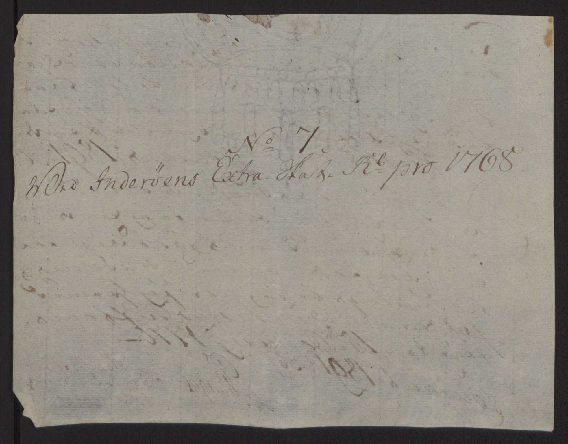 Rentekammeret inntil 1814, Reviderte regnskaper, Fogderegnskap, AV/RA-EA-4092/R63/L4420: Ekstraskatten Inderøy, 1762-1772, p. 266