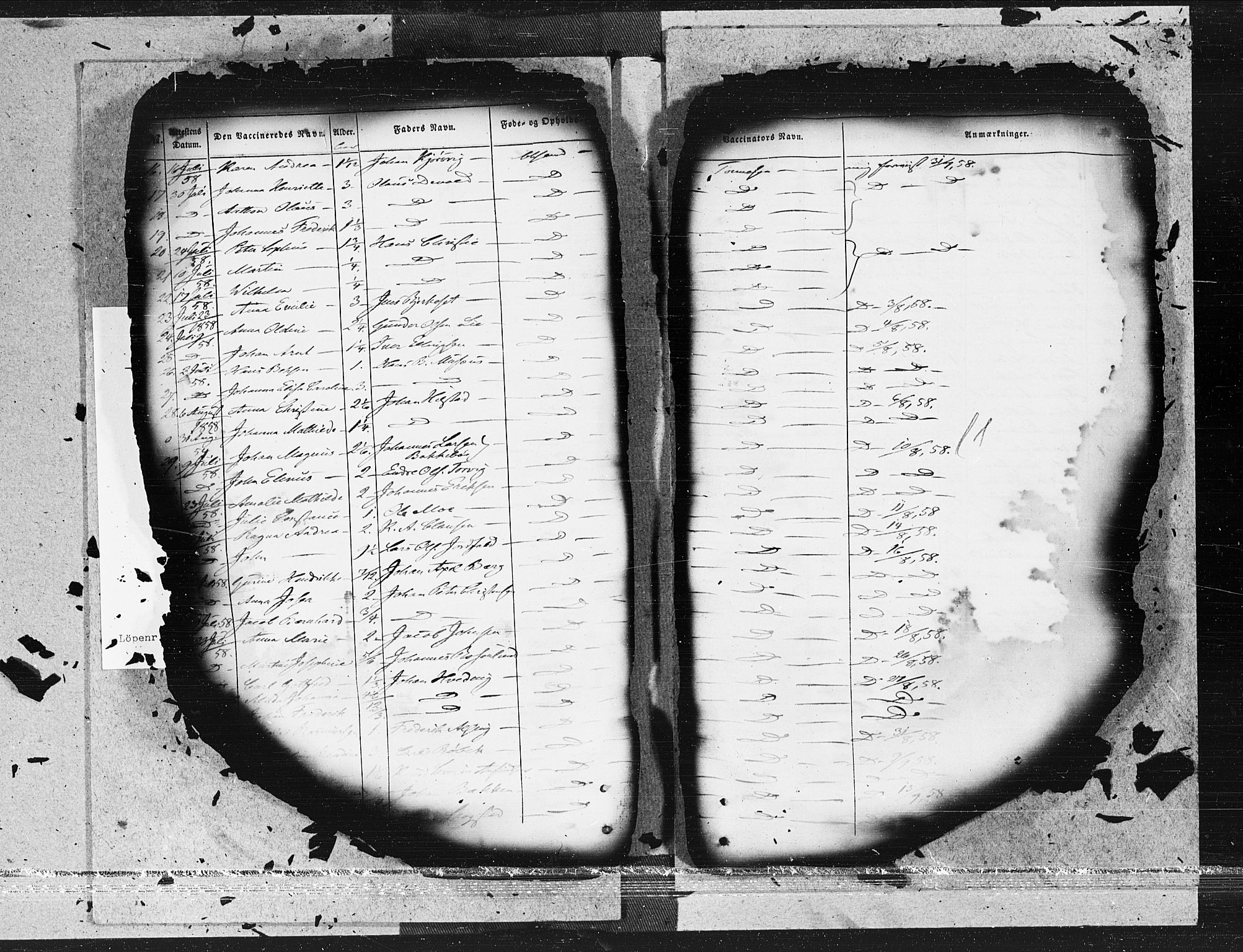 Kristiansund sokneprestkontor, AV/SAT-A-1068/1/I/I1: Parish register (official) no. 2b, 1855-1865, p. 11