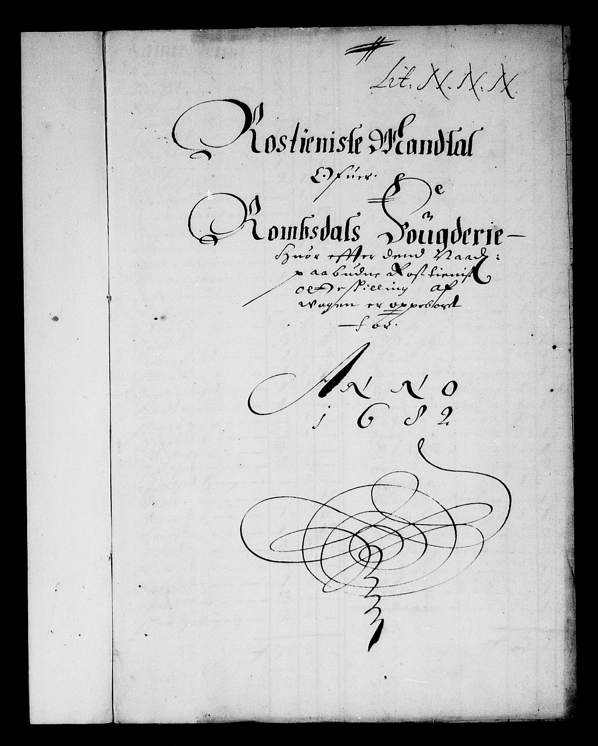 Rentekammeret inntil 1814, Reviderte regnskaper, Stiftamtstueregnskaper, Trondheim stiftamt og Nordland amt, AV/RA-EA-6044/R/Rg/L0068b: Trondheim stiftamt og Nordland amt, 1682