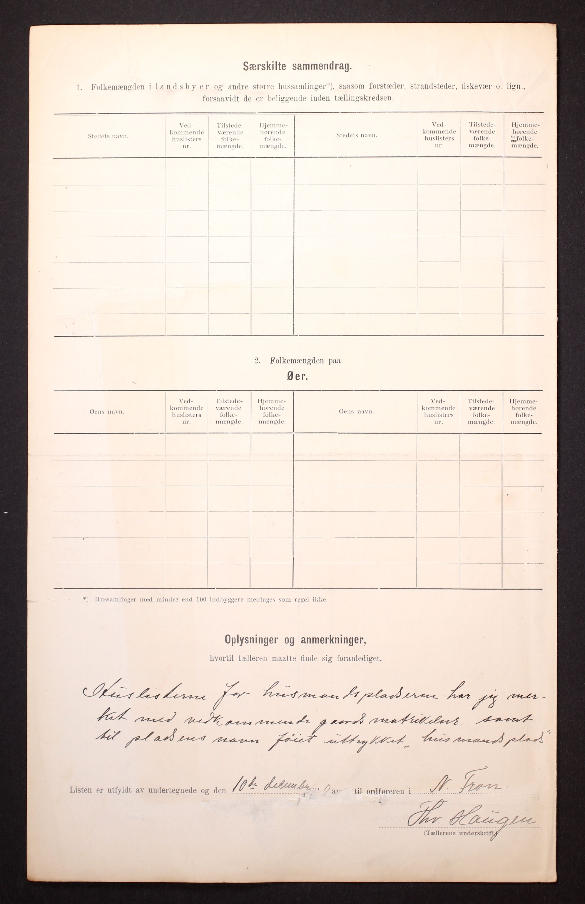 RA, 1910 census for Nord-Fron, 1910, p. 36