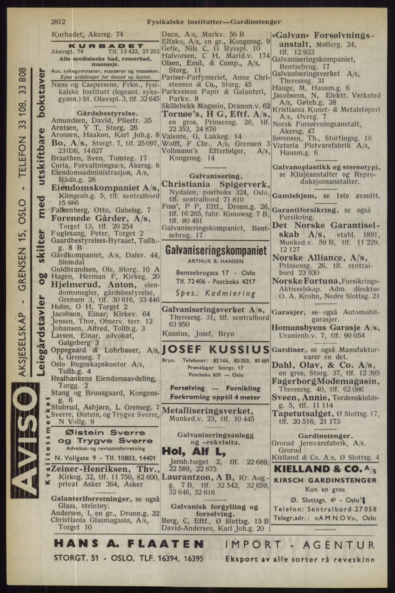 Kristiania/Oslo adressebok, PUBL/-, 1944, p. 2812