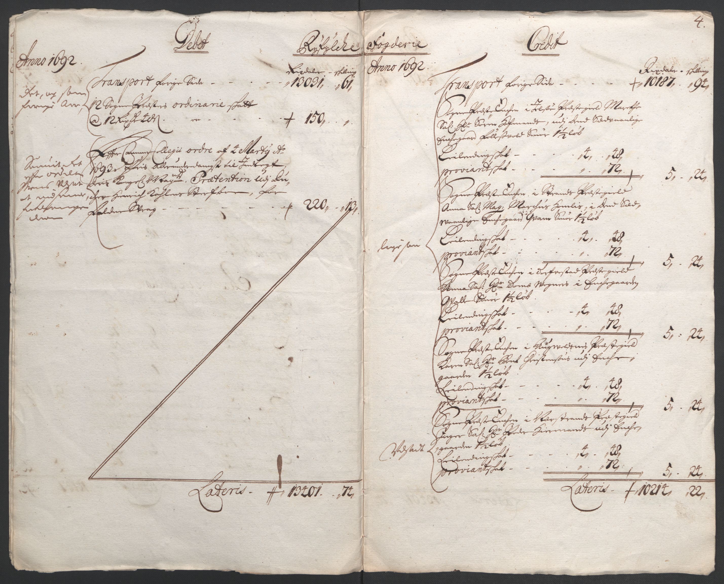 Rentekammeret inntil 1814, Reviderte regnskaper, Fogderegnskap, AV/RA-EA-4092/R47/L2856: Fogderegnskap Ryfylke, 1689-1693, p. 444