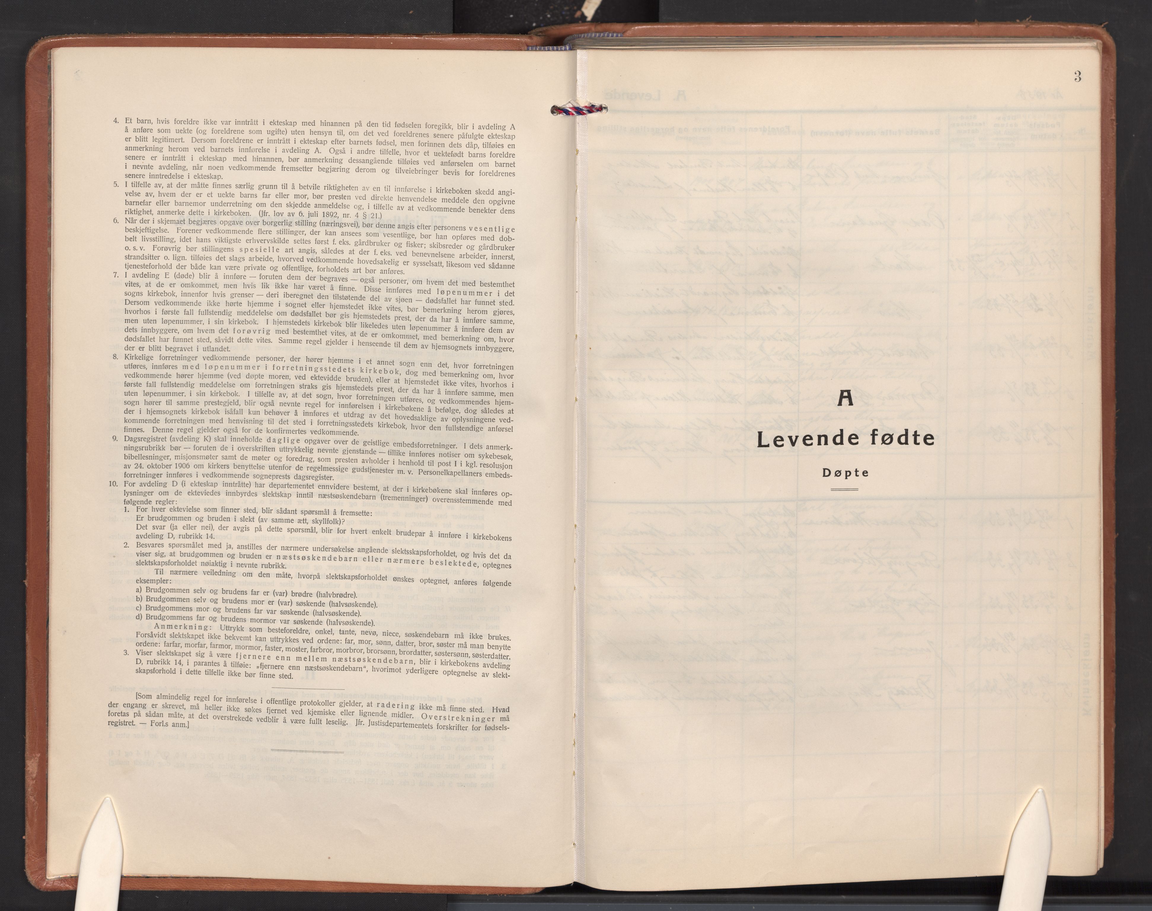 Idd prestekontor Kirkebøker, AV/SAO-A-10911/G/Gc/L0003: Parish register (copy) no. III 3, 1933-1971, p. 3