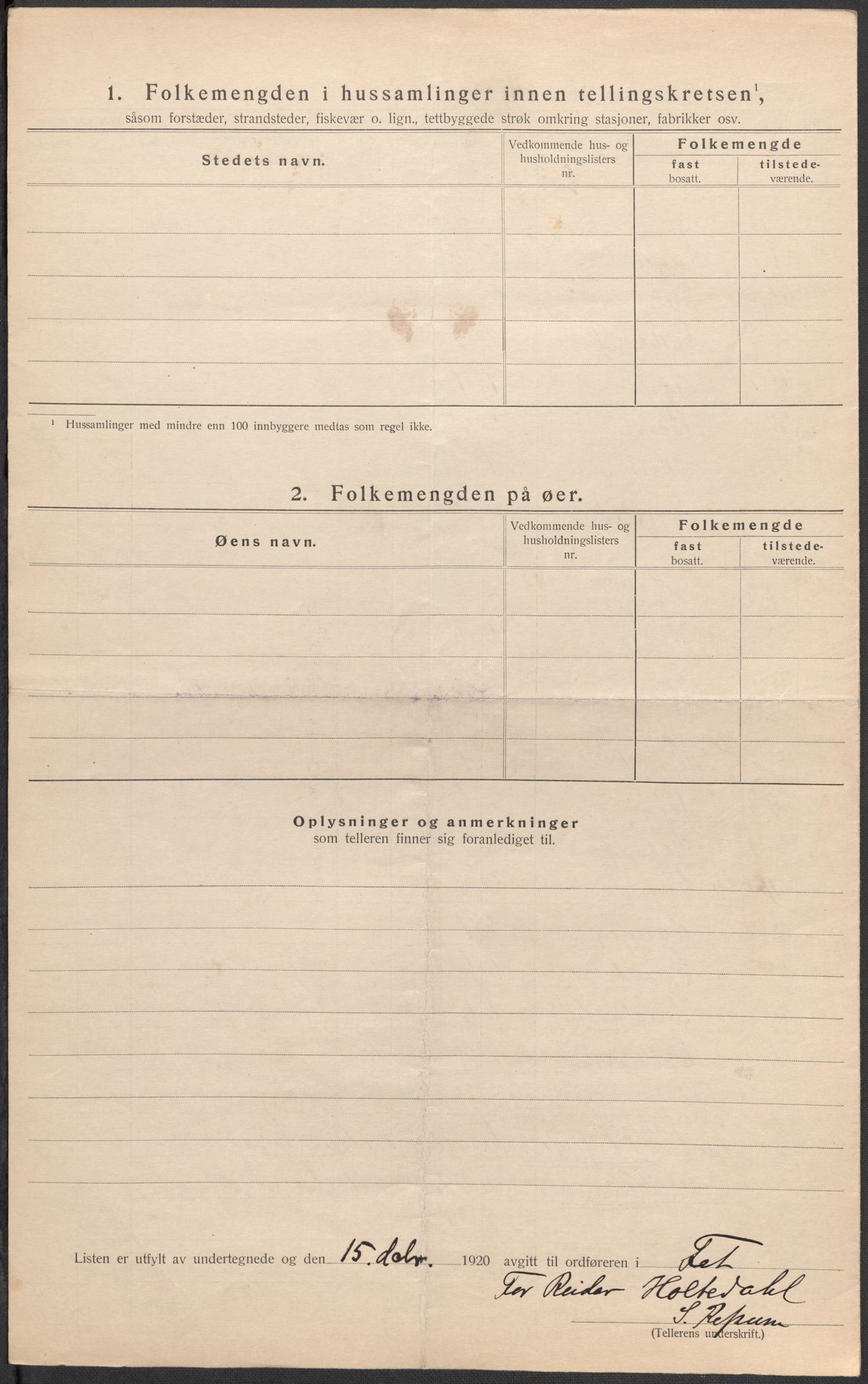 SAO, 1920 census for Fet, 1920, p. 28