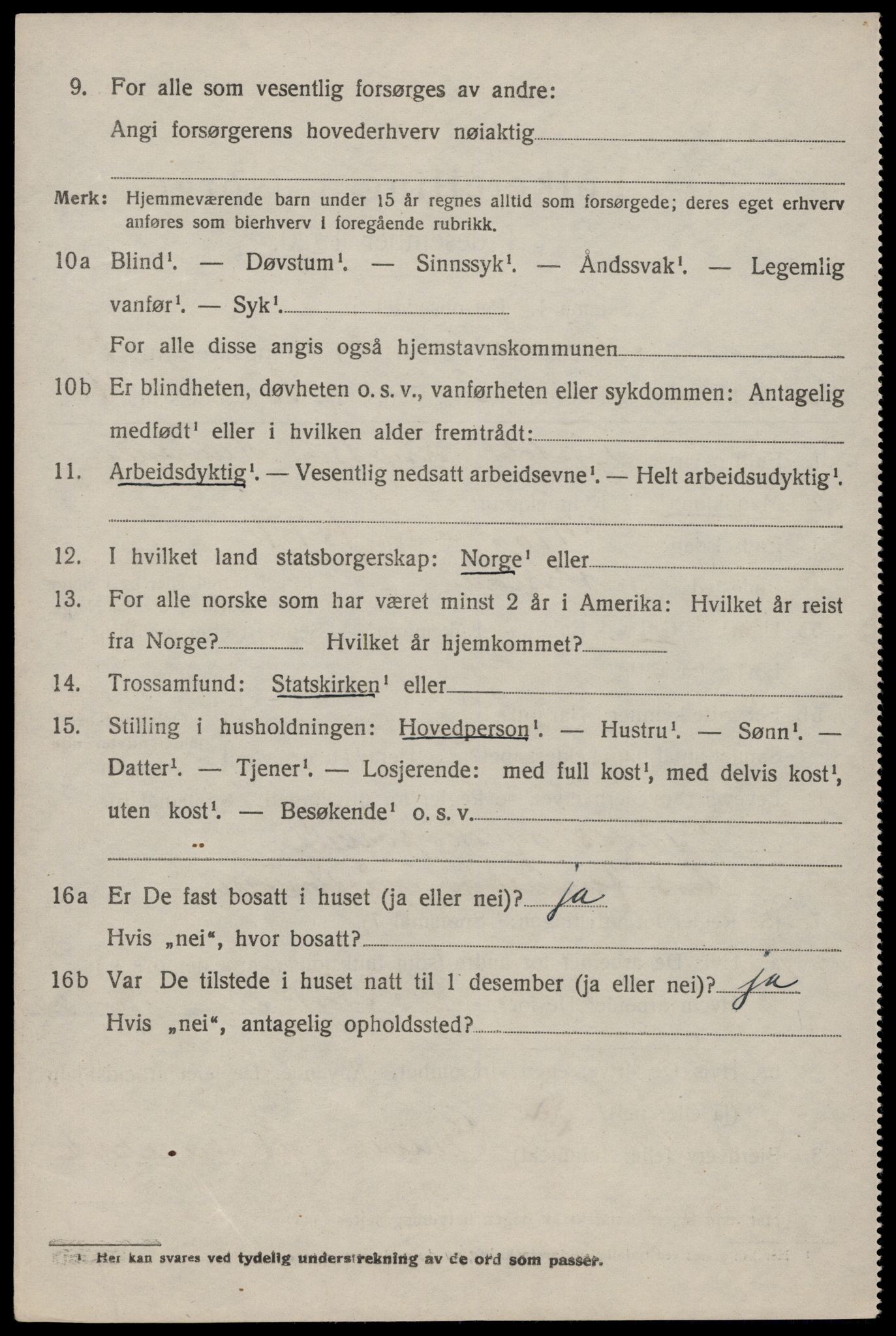 SAKO, 1920 census for Nissedal, 1920, p. 3918