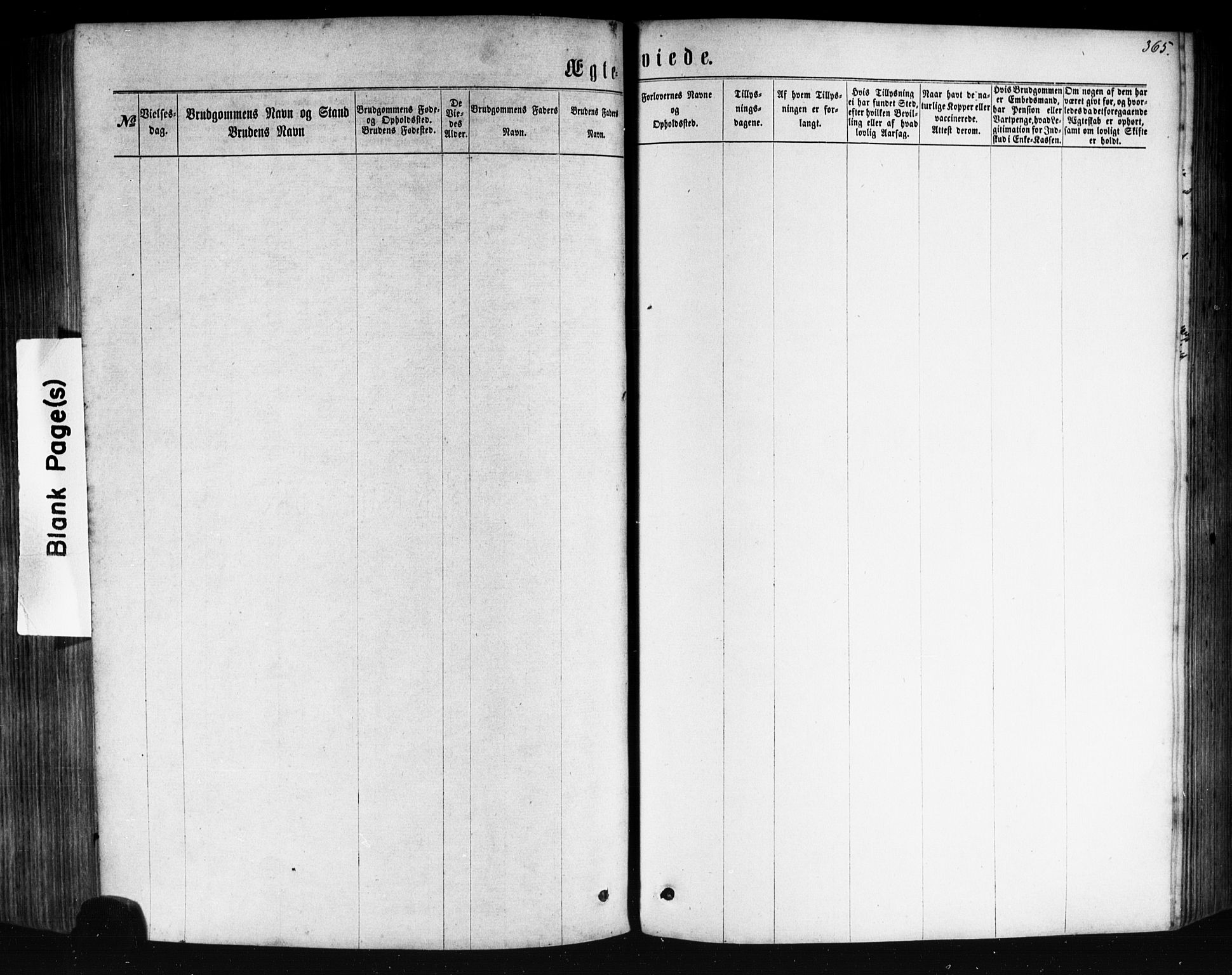 Tysnes sokneprestembete, SAB/A-78601/H/Haa: Parish register (official) no. A 12, 1872-1886, p. 365