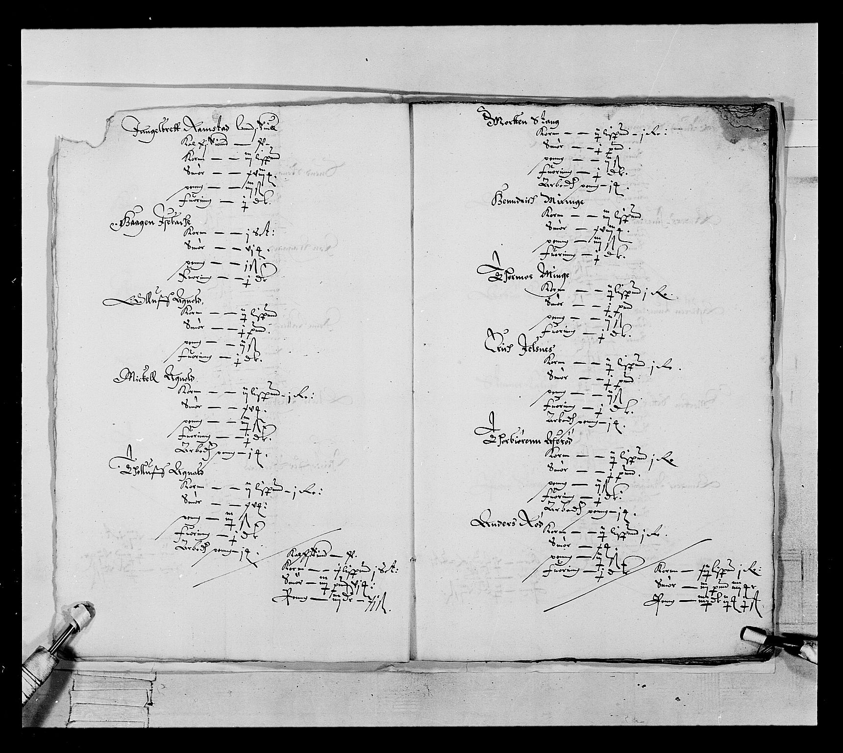 Stattholderembetet 1572-1771, AV/RA-EA-2870/Ek/L0022/0001: Jordebøker 1633-1658: / Jordebok over viss rente i Tune, Åbygge, Hvaler og Veme skipreide, 1646-1647, p. 8