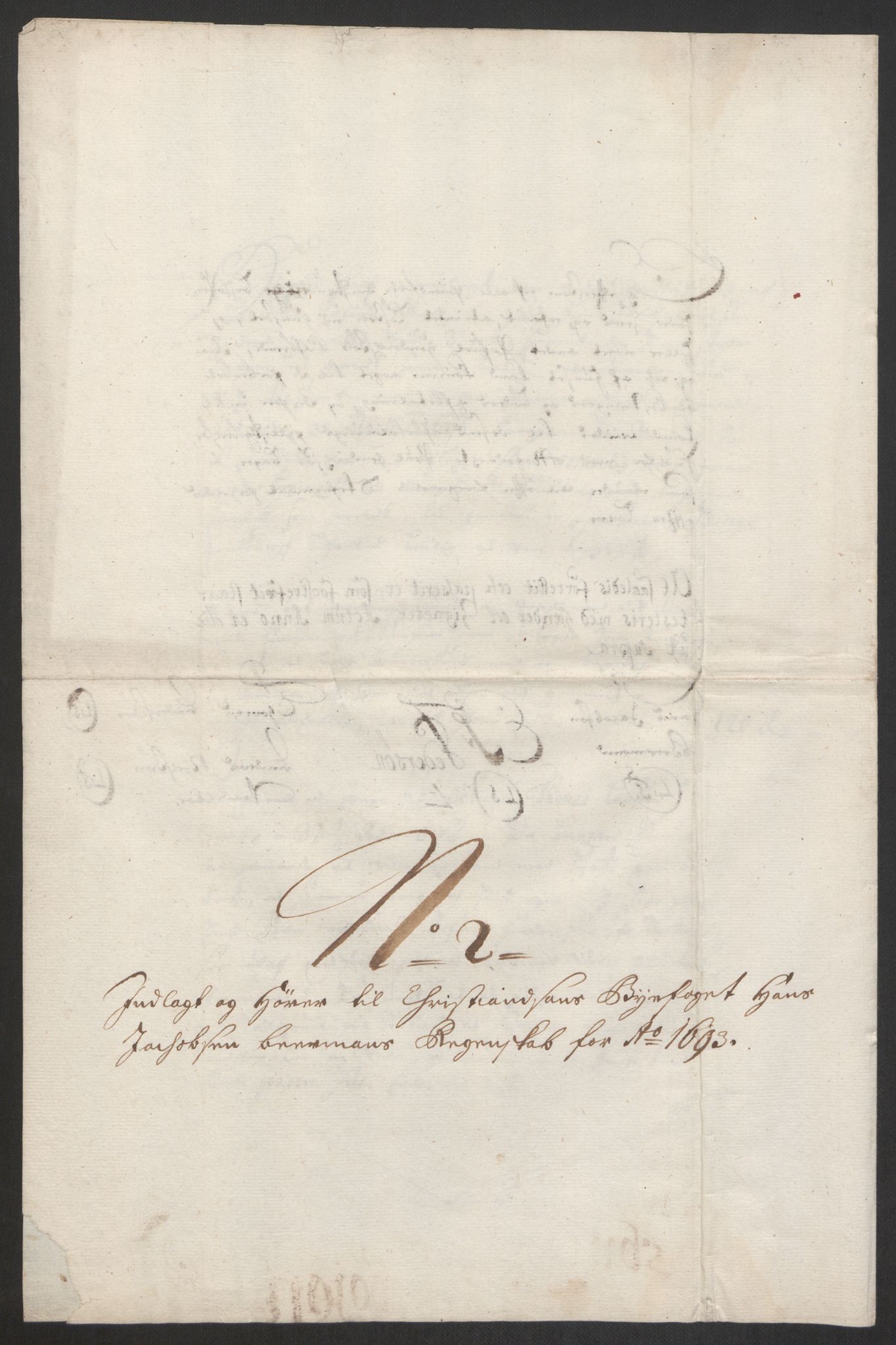 Rentekammeret inntil 1814, Reviderte regnskaper, Byregnskaper, AV/RA-EA-4066/R/Rm/L0285: [M18] Sikt og sakefall, 1681-1718, p. 192