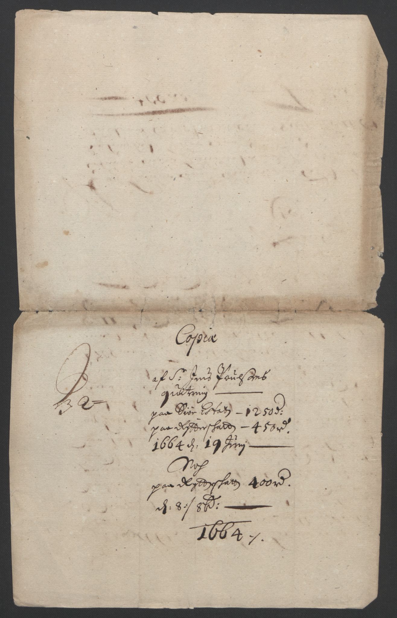 Rentekammeret inntil 1814, Reviderte regnskaper, Fogderegnskap, AV/RA-EA-4092/R32/L1842: Fogderegnskap Jarlsberg grevskap, 1664-1673, p. 7