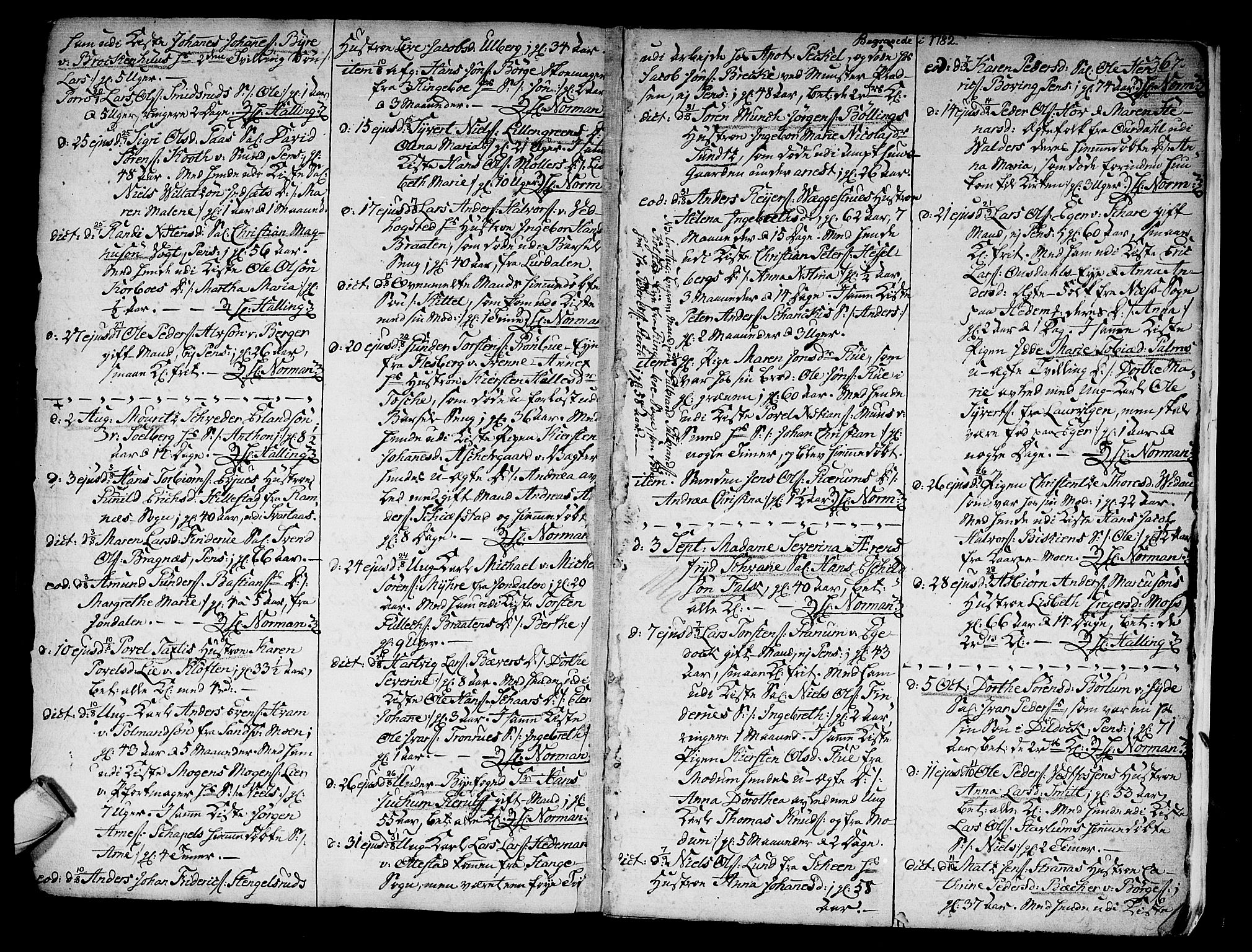 Kongsberg kirkebøker, SAKO/A-22/F/Fa/L0005: Parish register (official) no. I 5, 1769-1782, p. 367