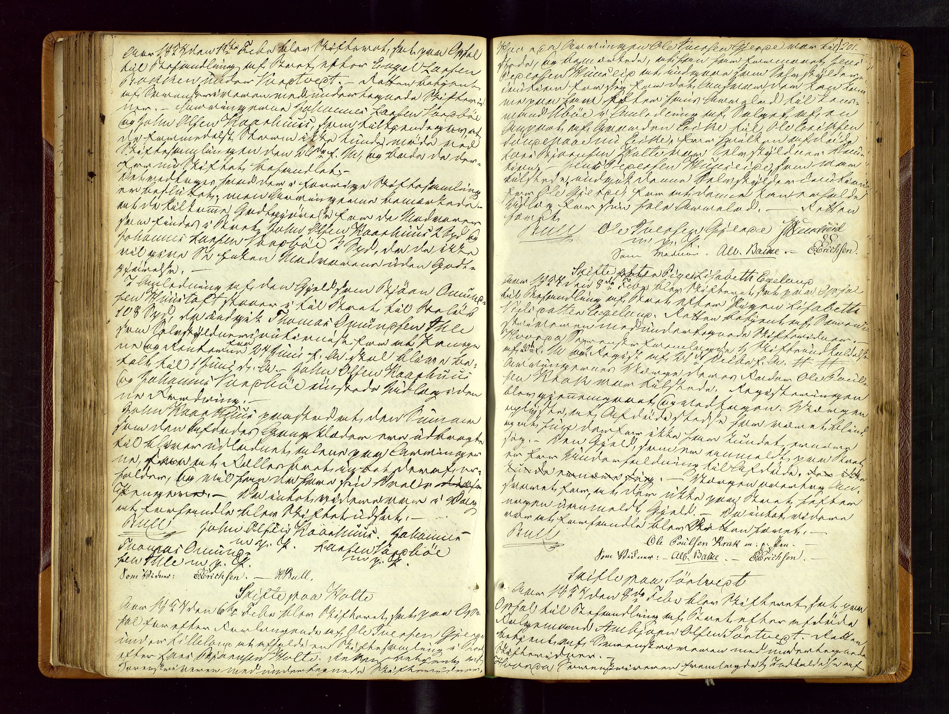 Ryfylke tingrett, AV/SAST-A-100055/001/IV/IVF/L0001: Skifteforhandlingsprotokoll A 1, 1844-1862, p. 201