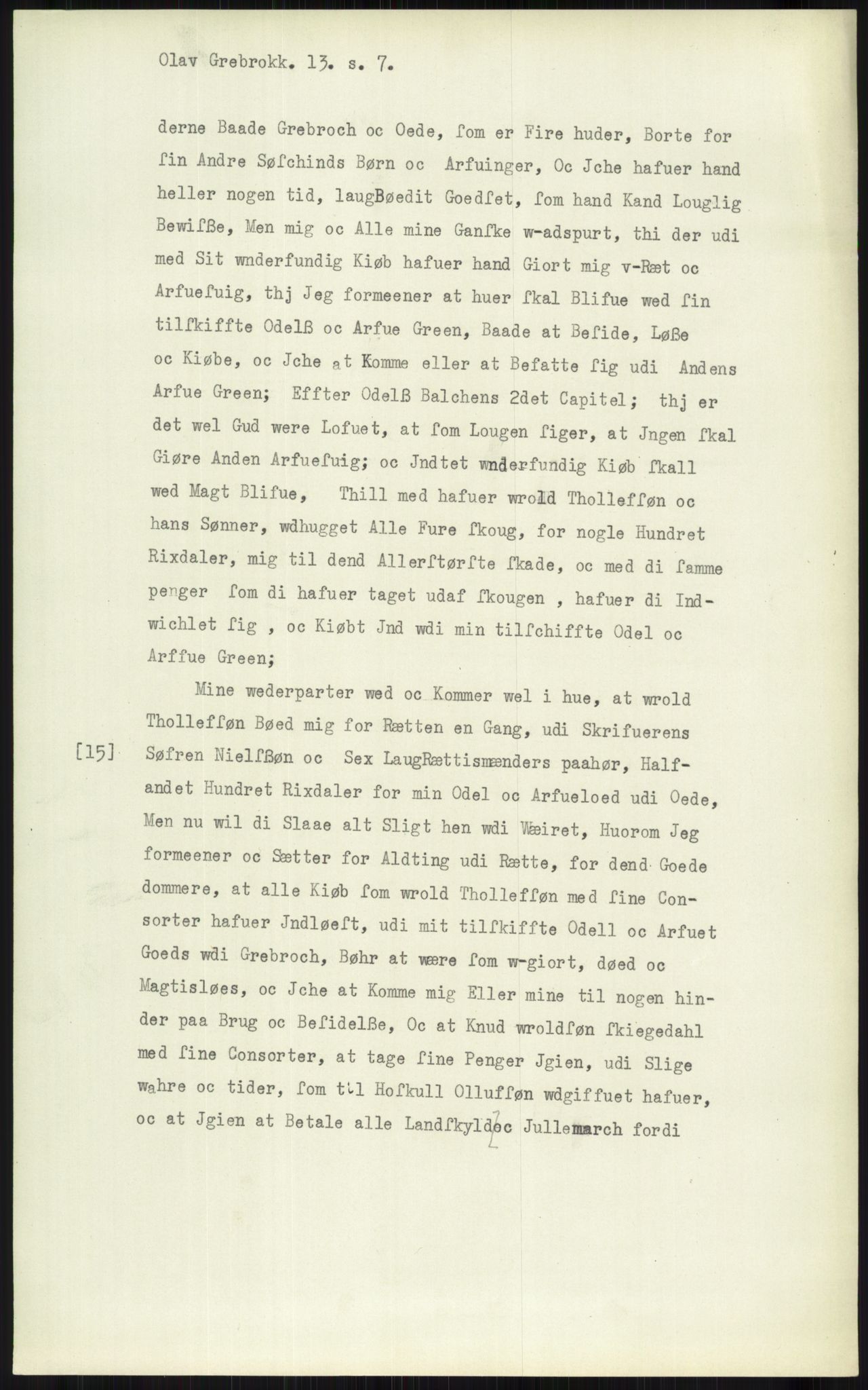 Samlinger til kildeutgivelse, Diplomavskriftsamlingen, AV/RA-EA-4053/H/Ha, p. 936