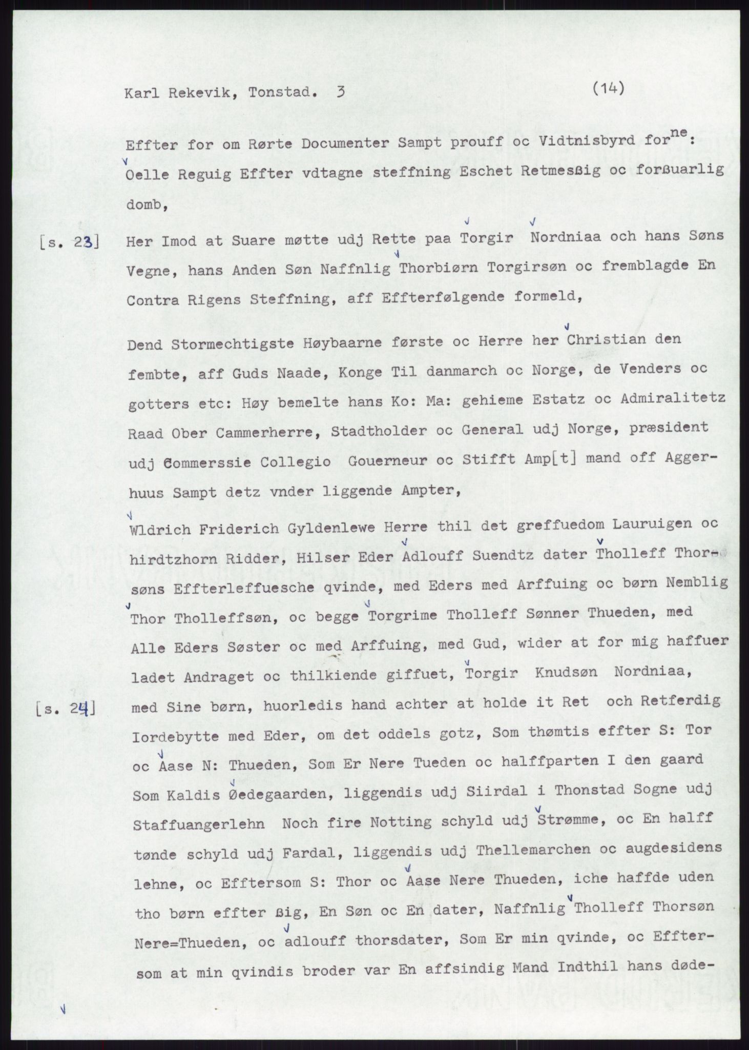 Samlinger til kildeutgivelse, Diplomavskriftsamlingen, AV/RA-EA-4053/H/Ha, p. 2404