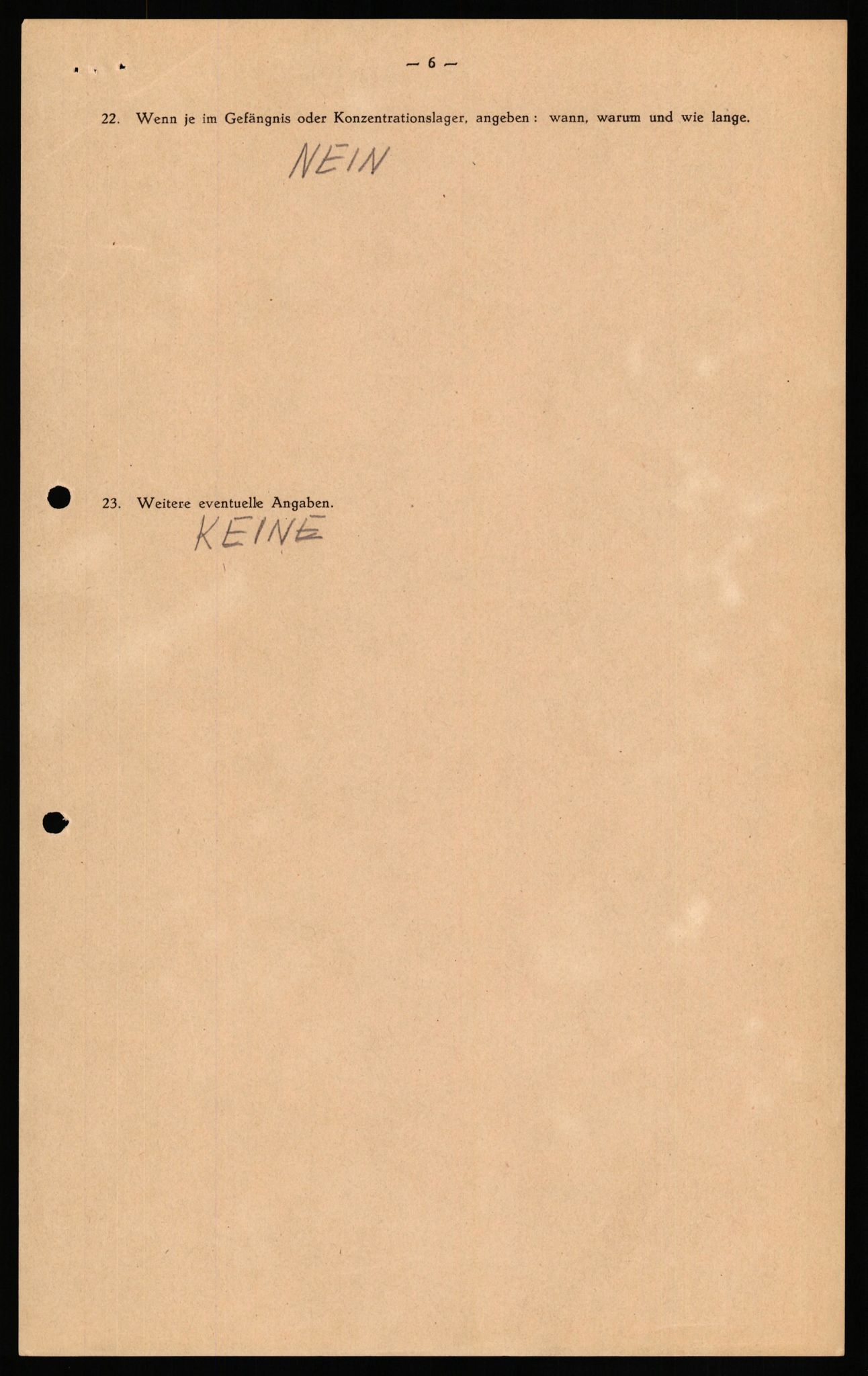 Forsvaret, Forsvarets overkommando II, AV/RA-RAFA-3915/D/Db/L0032: CI Questionaires. Tyske okkupasjonsstyrker i Norge. Tyskere., 1945-1946, p. 315