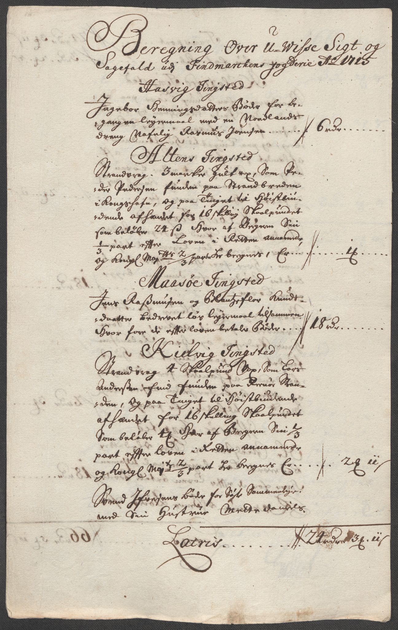 Rentekammeret inntil 1814, Reviderte regnskaper, Fogderegnskap, AV/RA-EA-4092/R69/L4856: Fogderegnskap Finnmark/Vardøhus, 1713-1715, p. 491