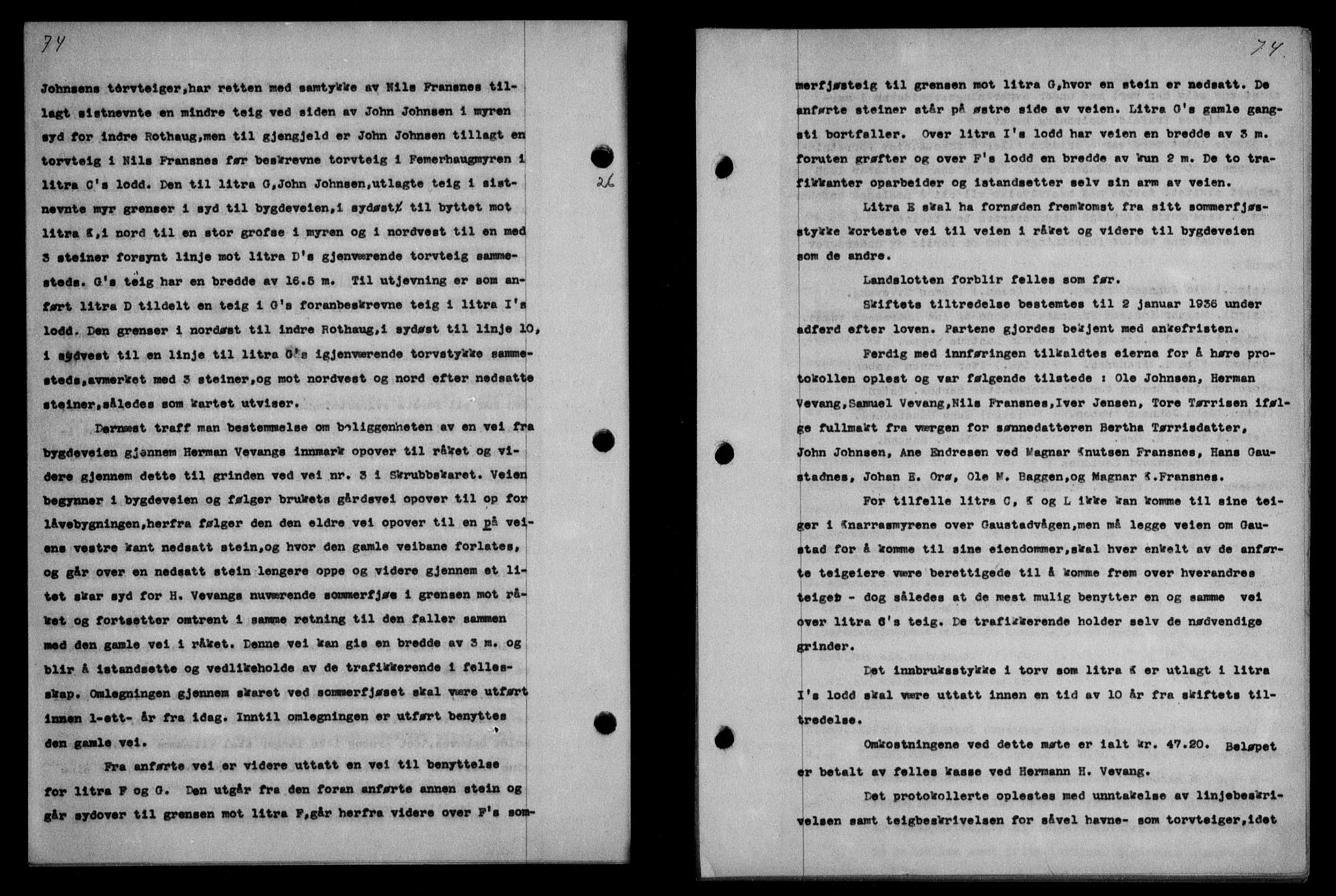 Nordmøre sorenskriveri, AV/SAT-A-4132/1/2/2Ca/L0088: Mortgage book no. 78, 1936-1936, Diary no: : 913/1936