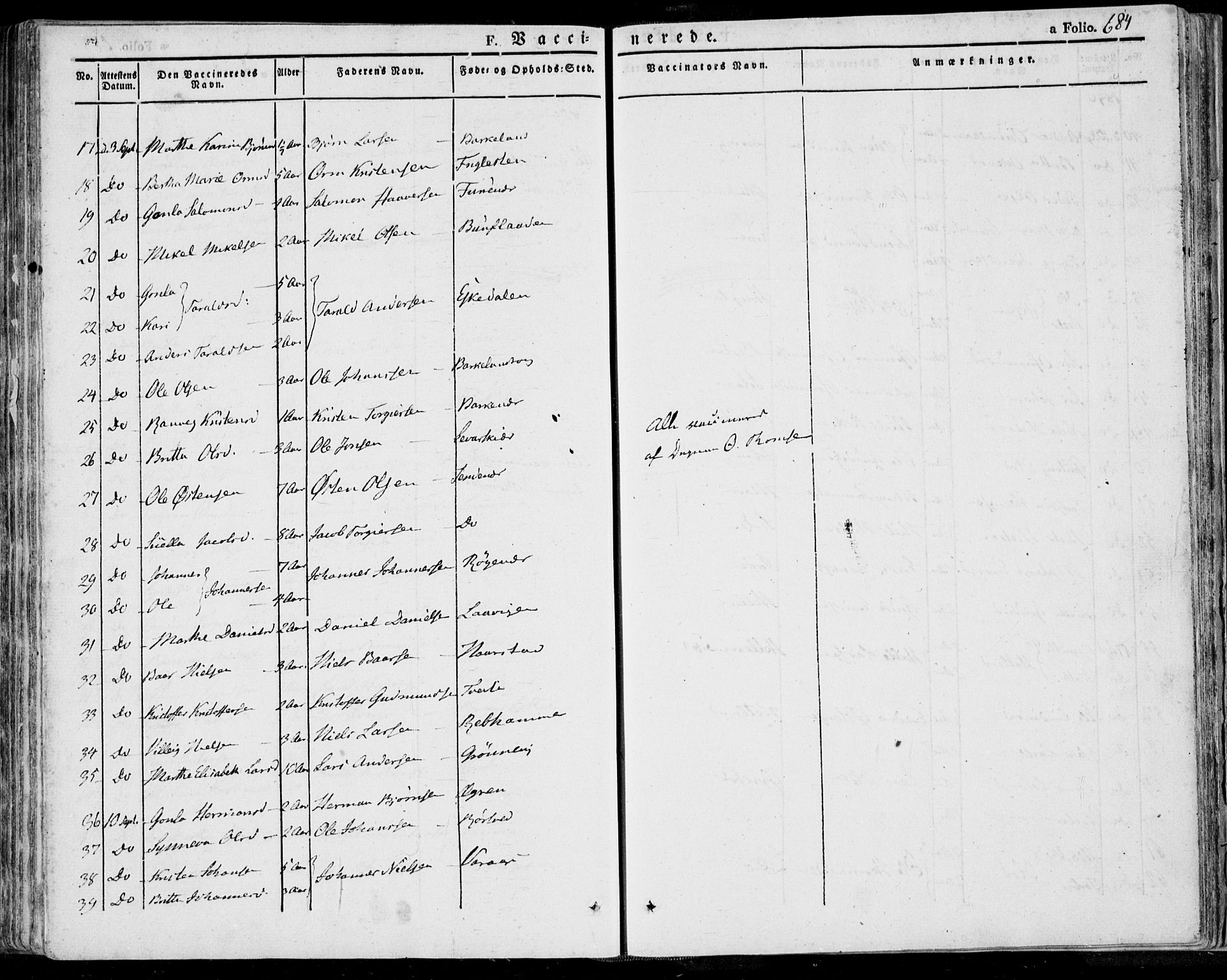 Jelsa sokneprestkontor, AV/SAST-A-101842/01/IV: Parish register (official) no. A 6.2, 1828-1853, p. 684