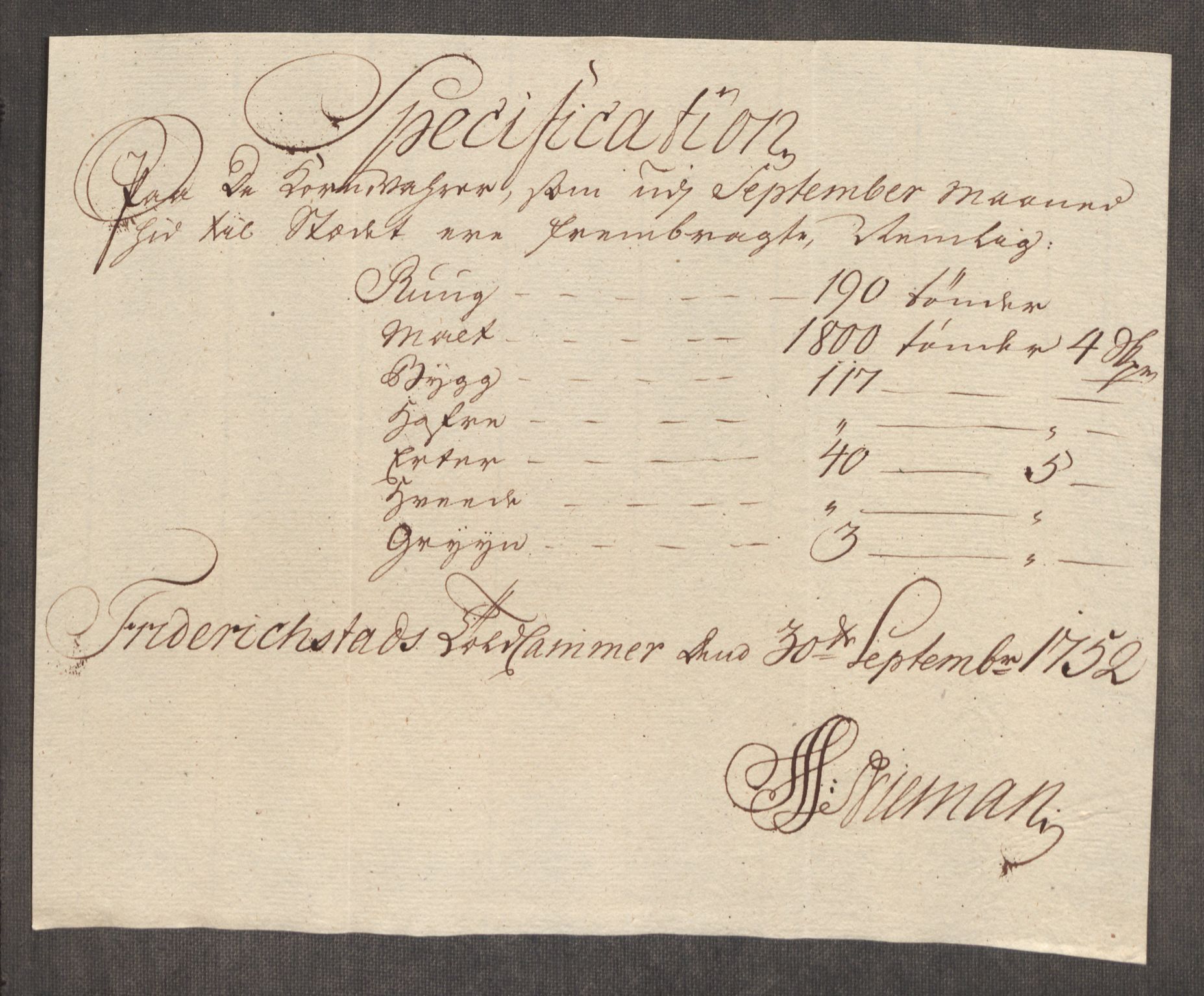 Rentekammeret inntil 1814, Realistisk ordnet avdeling, AV/RA-EA-4070/Oe/L0004: [Ø1]: Priskuranter, 1749-1752, p. 773