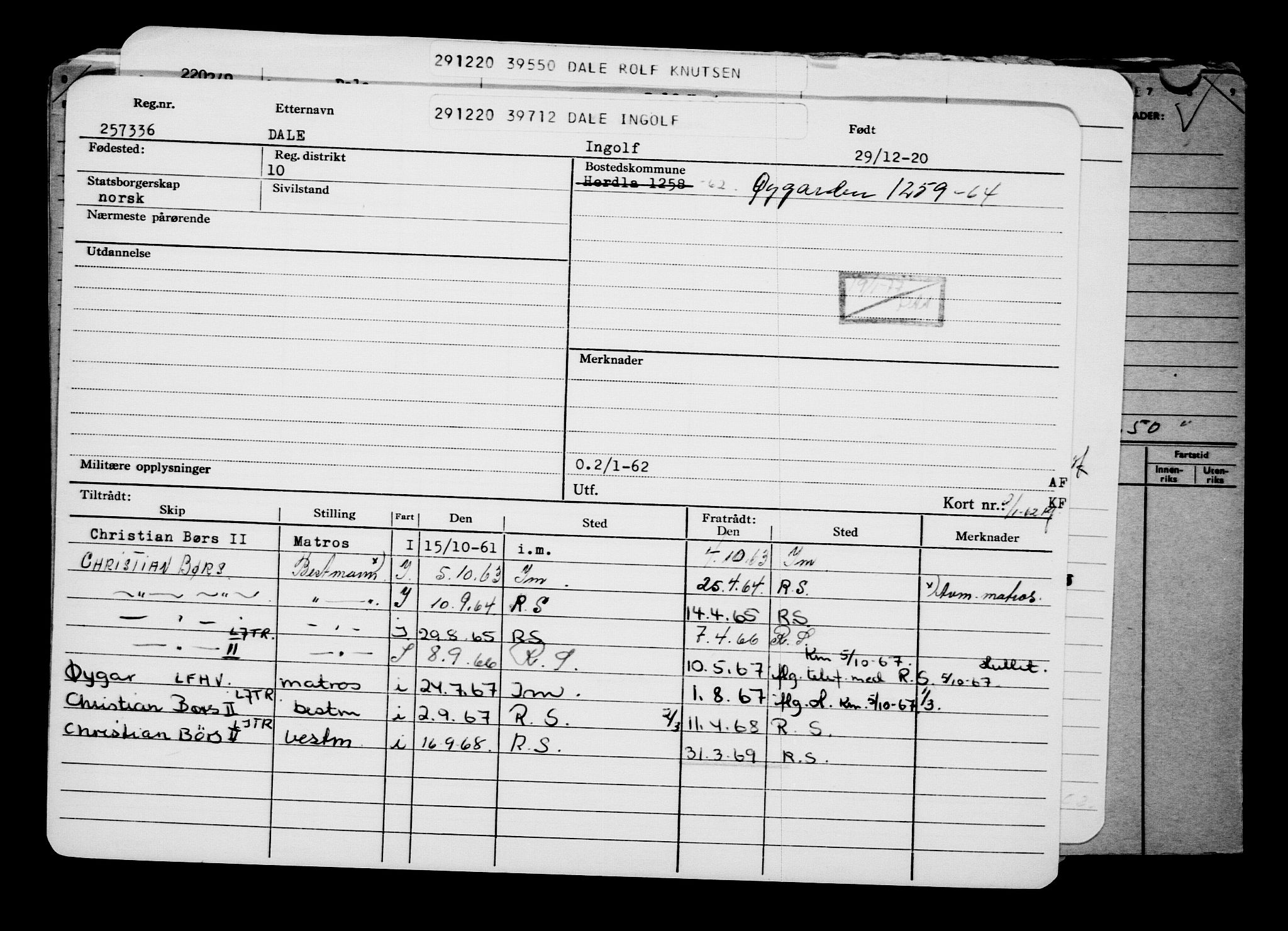 Direktoratet for sjømenn, AV/RA-S-3545/G/Gb/L0188: Hovedkort, 1920, p. 659