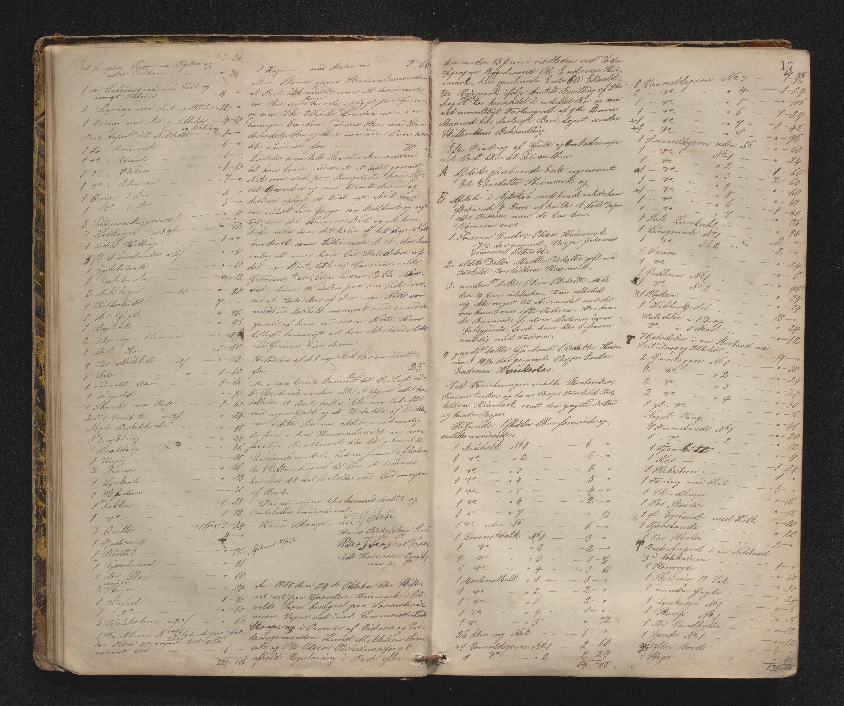 Lensmannen i Sund og Austevoll, AV/SAB-A-35201/0006/L0010: Registreringsprotokoll, 1863-1877, p. 16b-17a