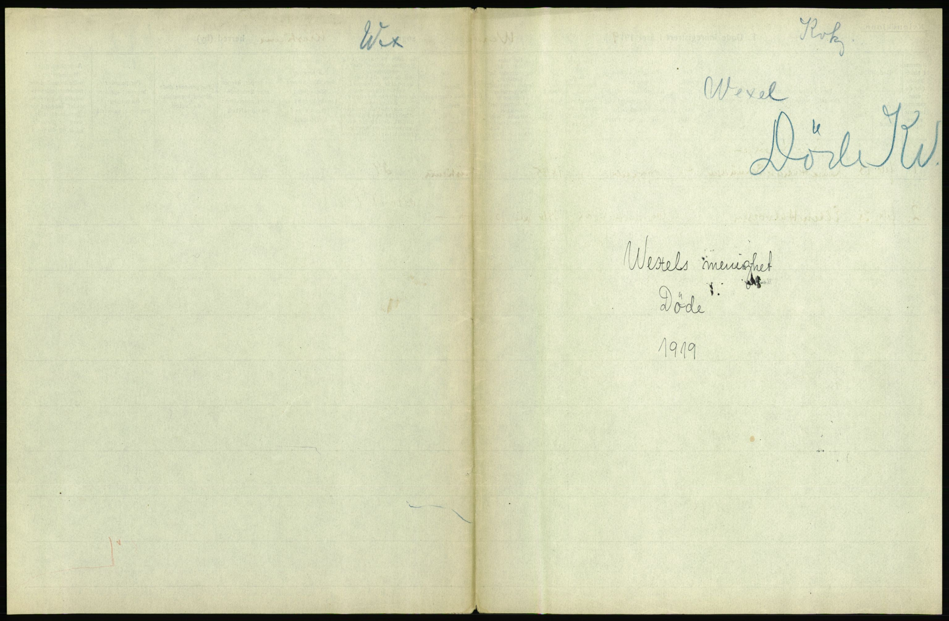 Statistisk sentralbyrå, Sosiodemografiske emner, Befolkning, AV/RA-S-2228/D/Df/Dfb/Dfbi/L0010: Kristiania: Døde, 1919, p. 63