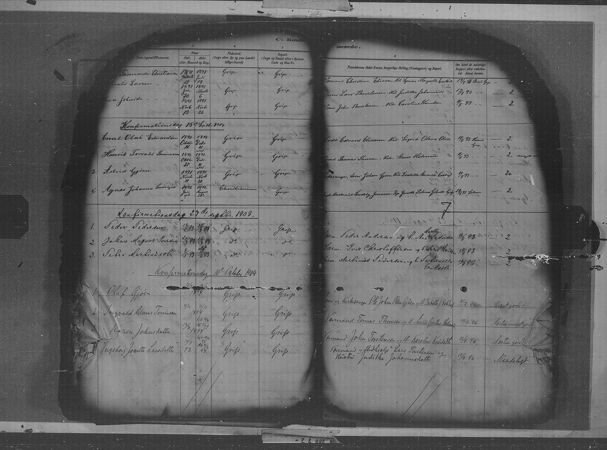 Kristiansund sokneprestkontor, AV/SAT-A-1068/1/I/I1: Parish register (official) no. 36, 1880-1919, p. 7