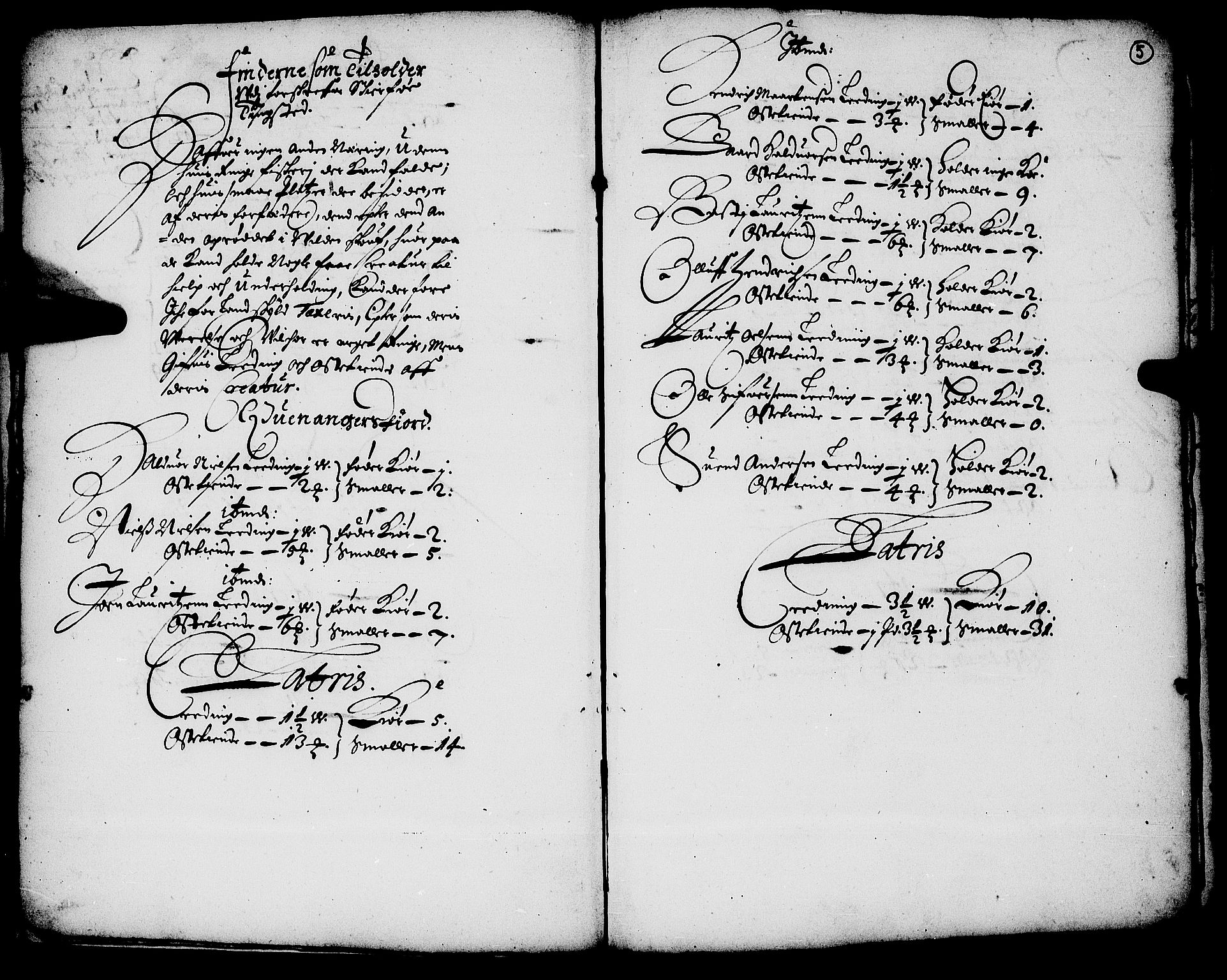 Rentekammeret inntil 1814, Realistisk ordnet avdeling, RA/EA-4070/N/Nb/Nba/L0059: Troms fogderi, 1667, p. 4b-5a