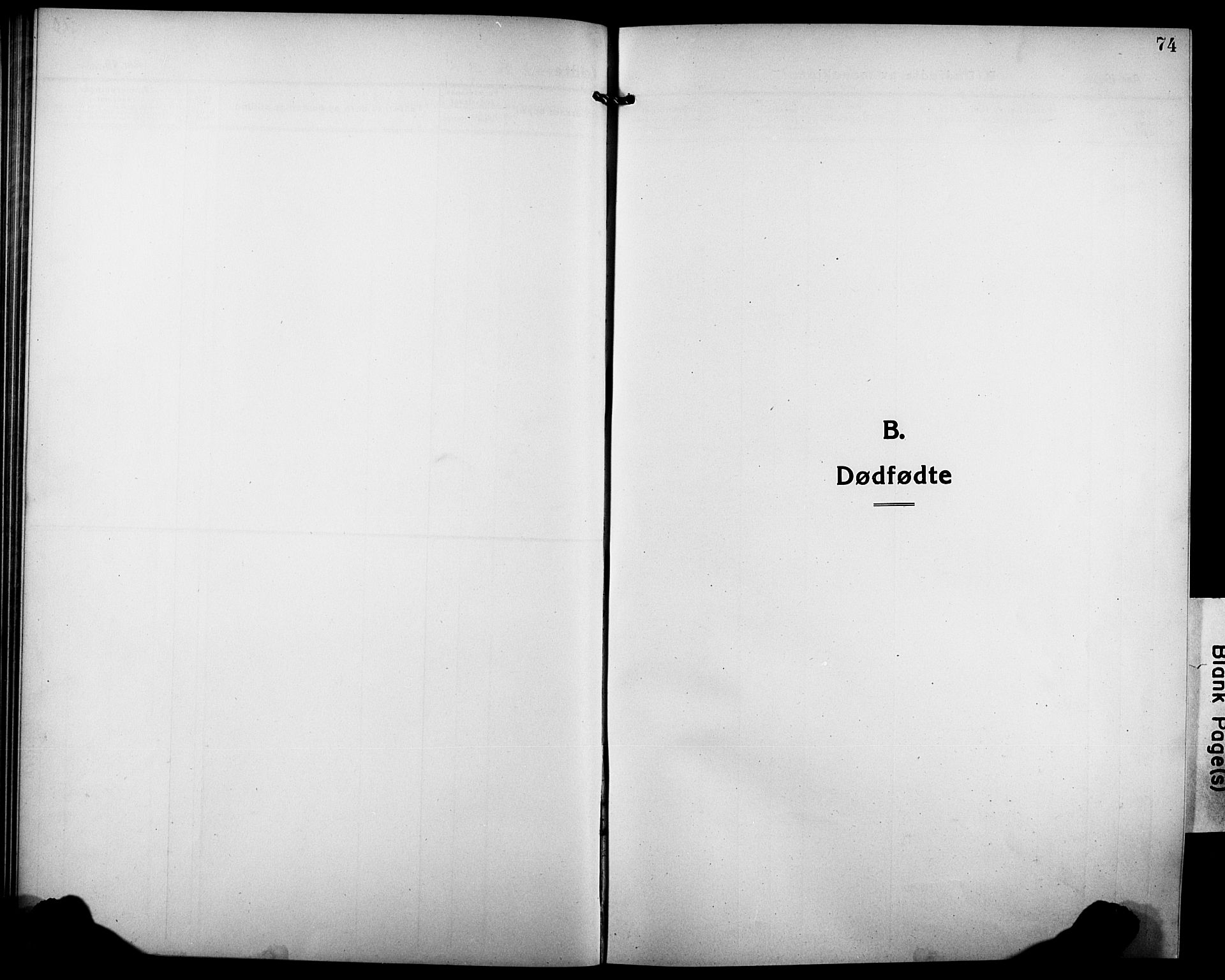 Tranøy sokneprestkontor, AV/SATØ-S-1313/I/Ia/Iab/L0006klokker: Parish register (copy) no. 6, 1919-1932, p. 74