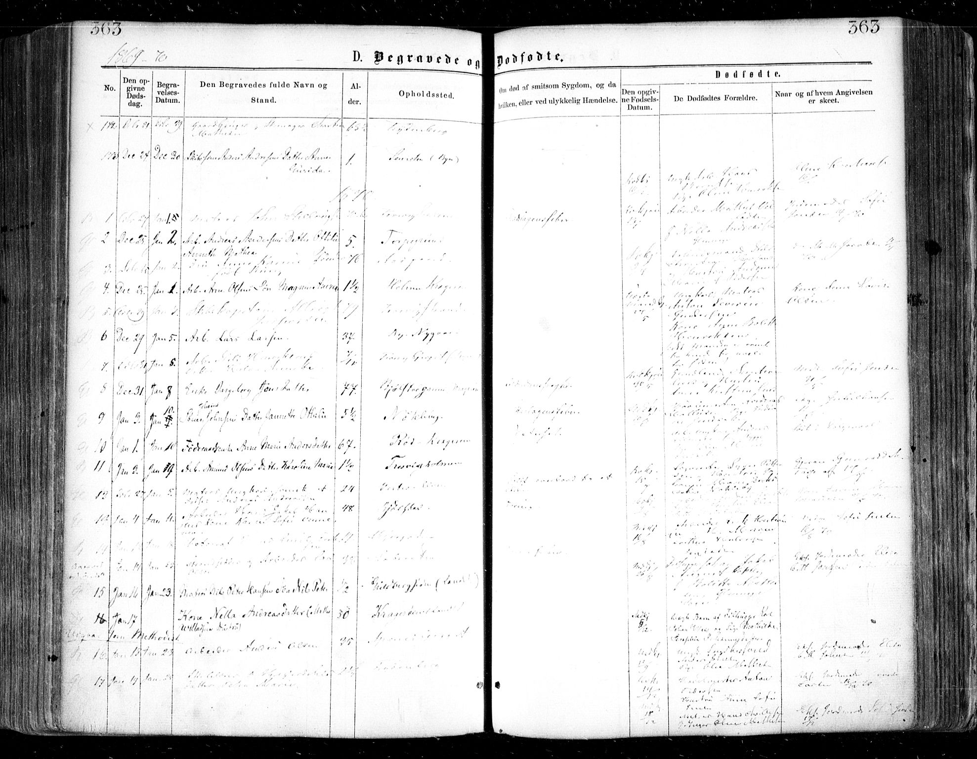 Glemmen prestekontor Kirkebøker, AV/SAO-A-10908/F/Fa/L0008: Parish register (official) no. 8, 1862-1871, p. 363