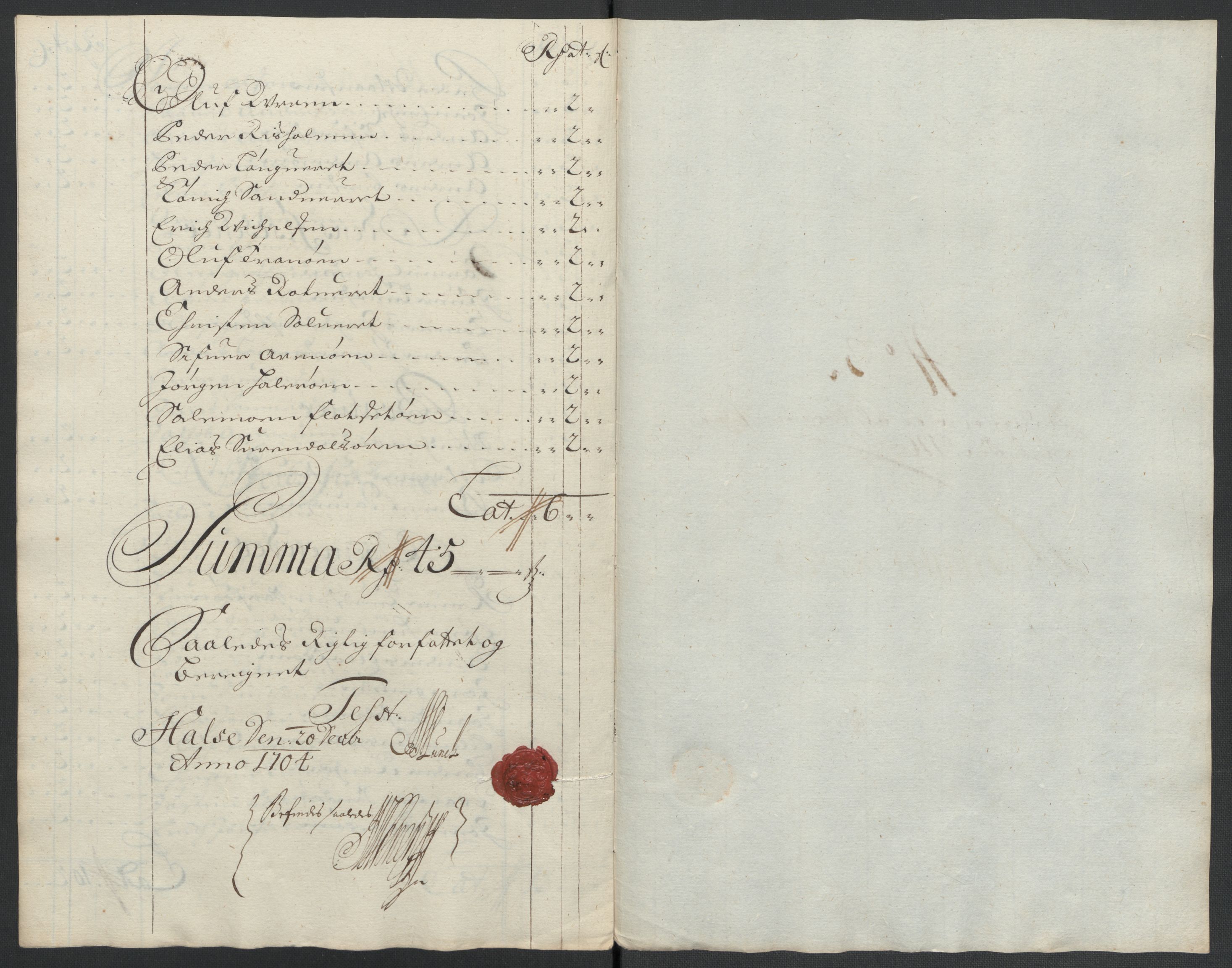 Rentekammeret inntil 1814, Reviderte regnskaper, Fogderegnskap, RA/EA-4092/R56/L3740: Fogderegnskap Nordmøre, 1703-1704, p. 270