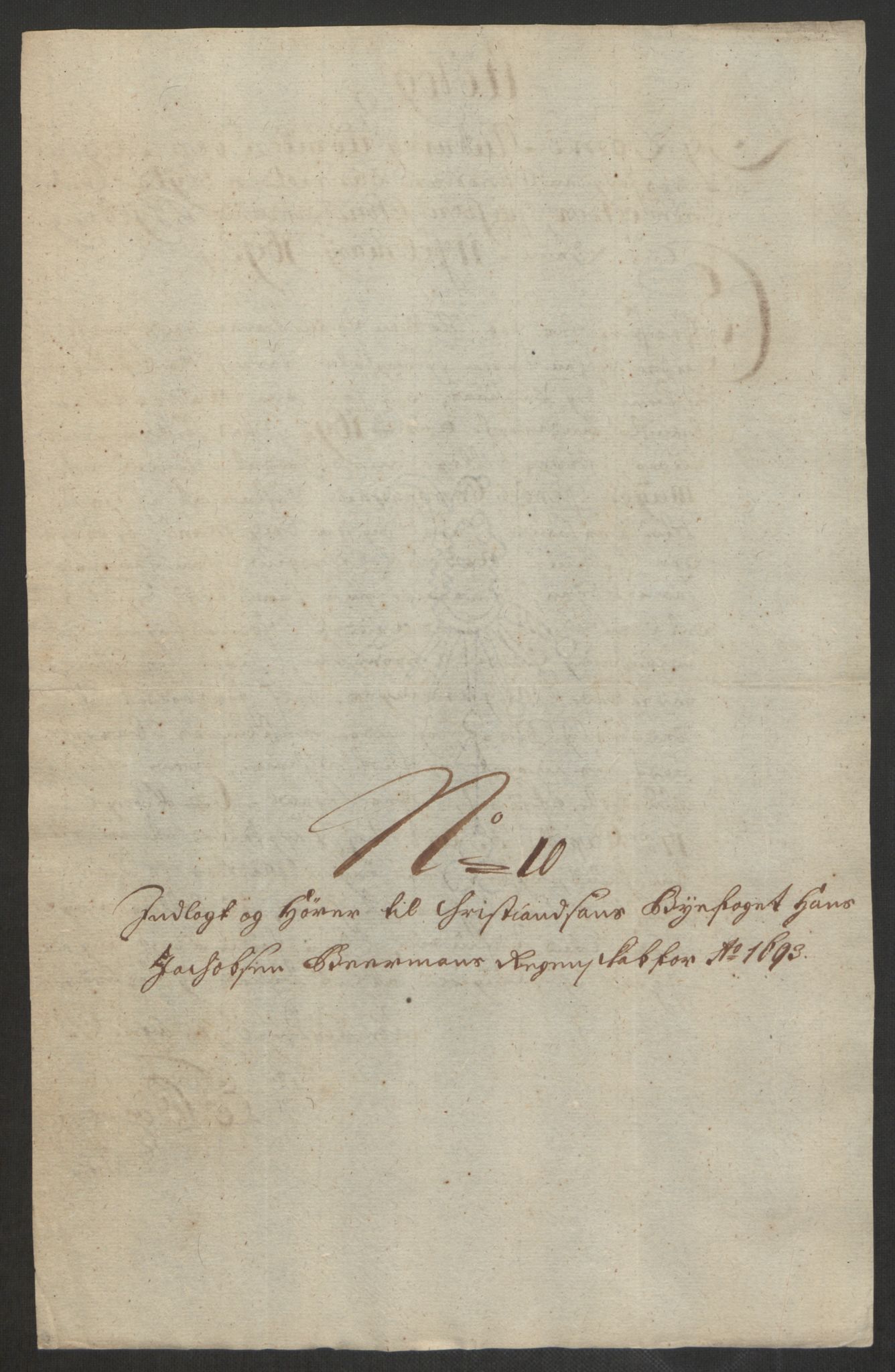 Rentekammeret inntil 1814, Reviderte regnskaper, Byregnskaper, AV/RA-EA-4066/R/Rm/L0285: [M18] Sikt og sakefall, 1681-1718, p. 205