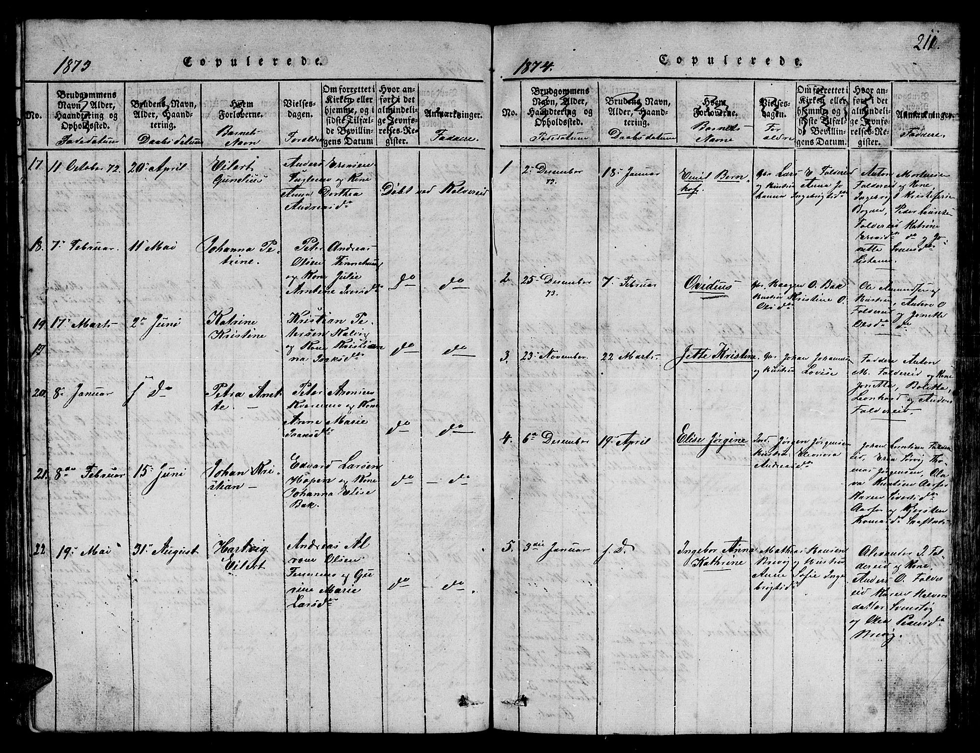 Ministerialprotokoller, klokkerbøker og fødselsregistre - Nord-Trøndelag, SAT/A-1458/780/L0648: Parish register (copy) no. 780C01 /3, 1815-1877, p. 211