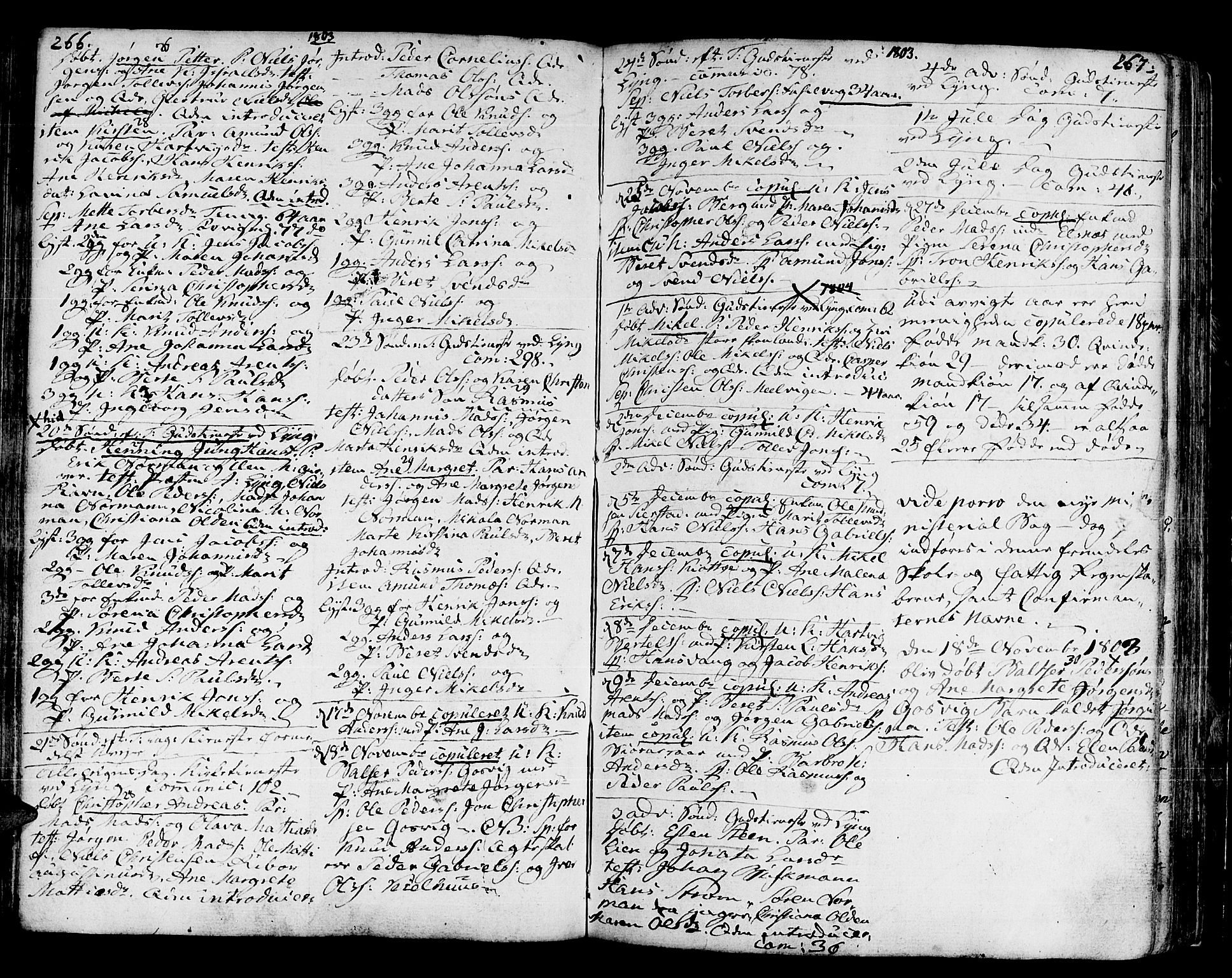 Trondenes sokneprestkontor, AV/SATØ-S-1319/H/Ha/L0003kirke: Parish register (official) no. 3, 1783-1803, p. 266-267